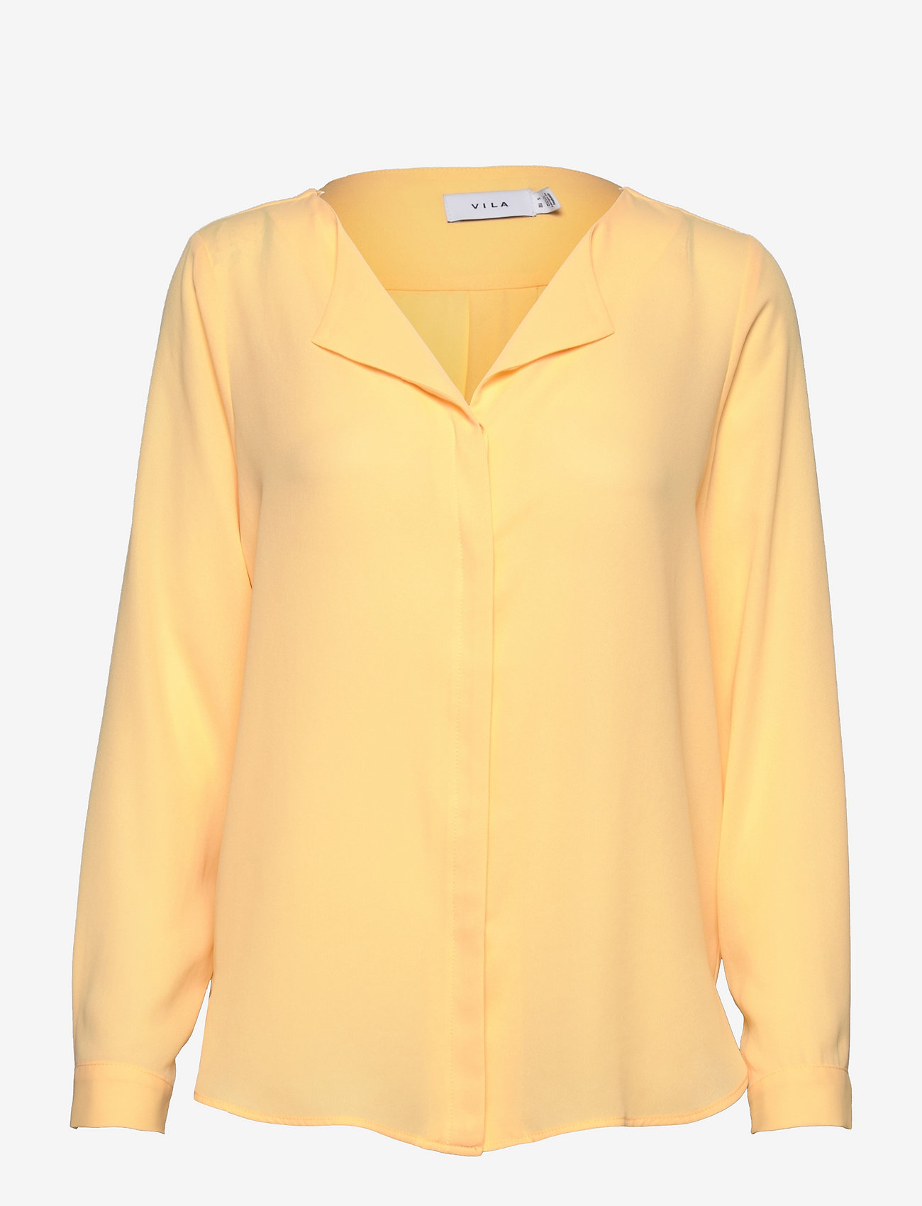 Vila - VILUCY L/S SHIRT - NOOS - long-sleeved blouses - golden haze - 0
