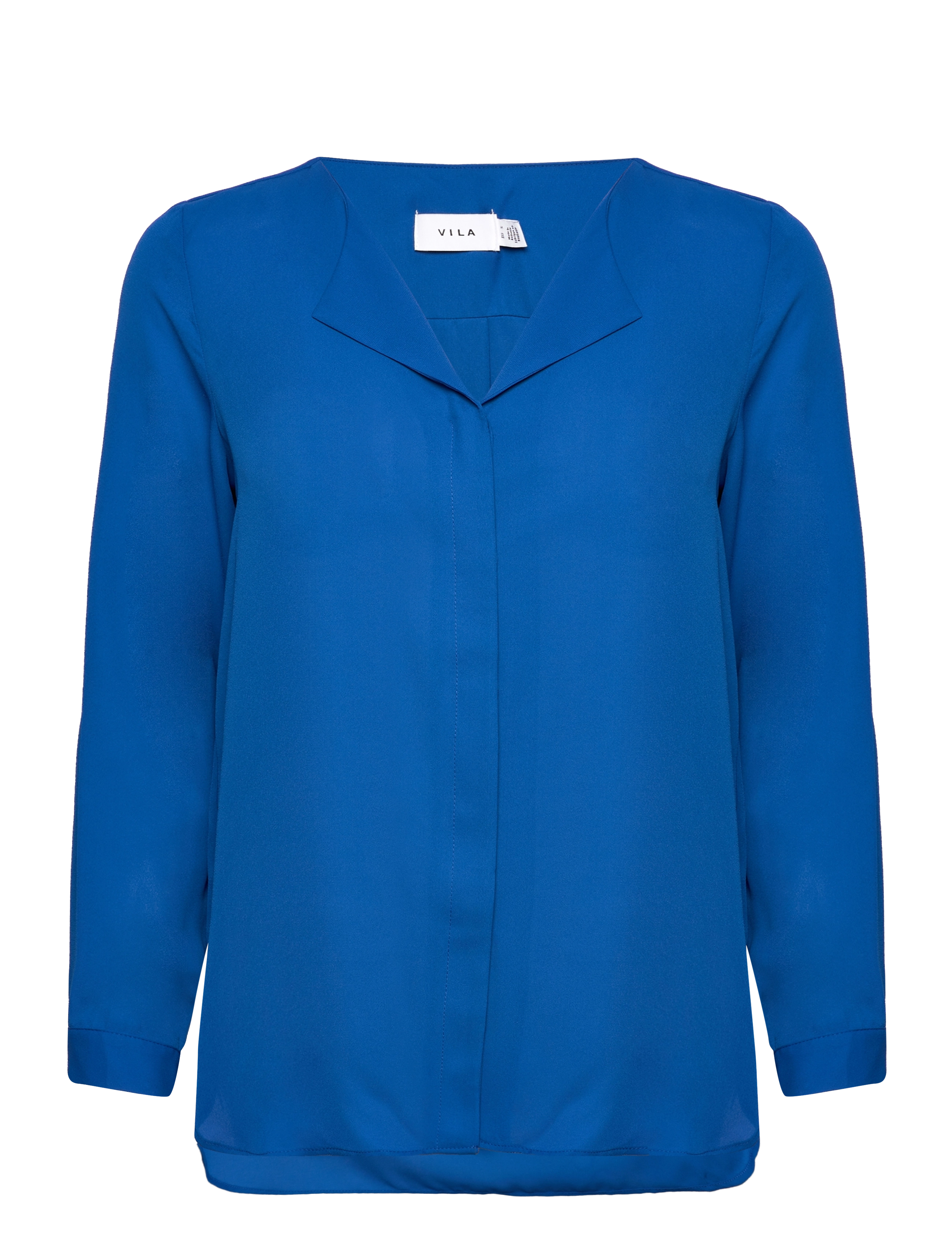 Vila - VILUCY L/S SHIRT - long-sleeved blouses - lapis blue - 1