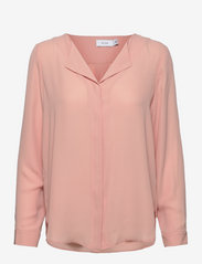 Vila - VILUCY L/S SHIRT - NOOS - long-sleeved blouses - misty rose - 0