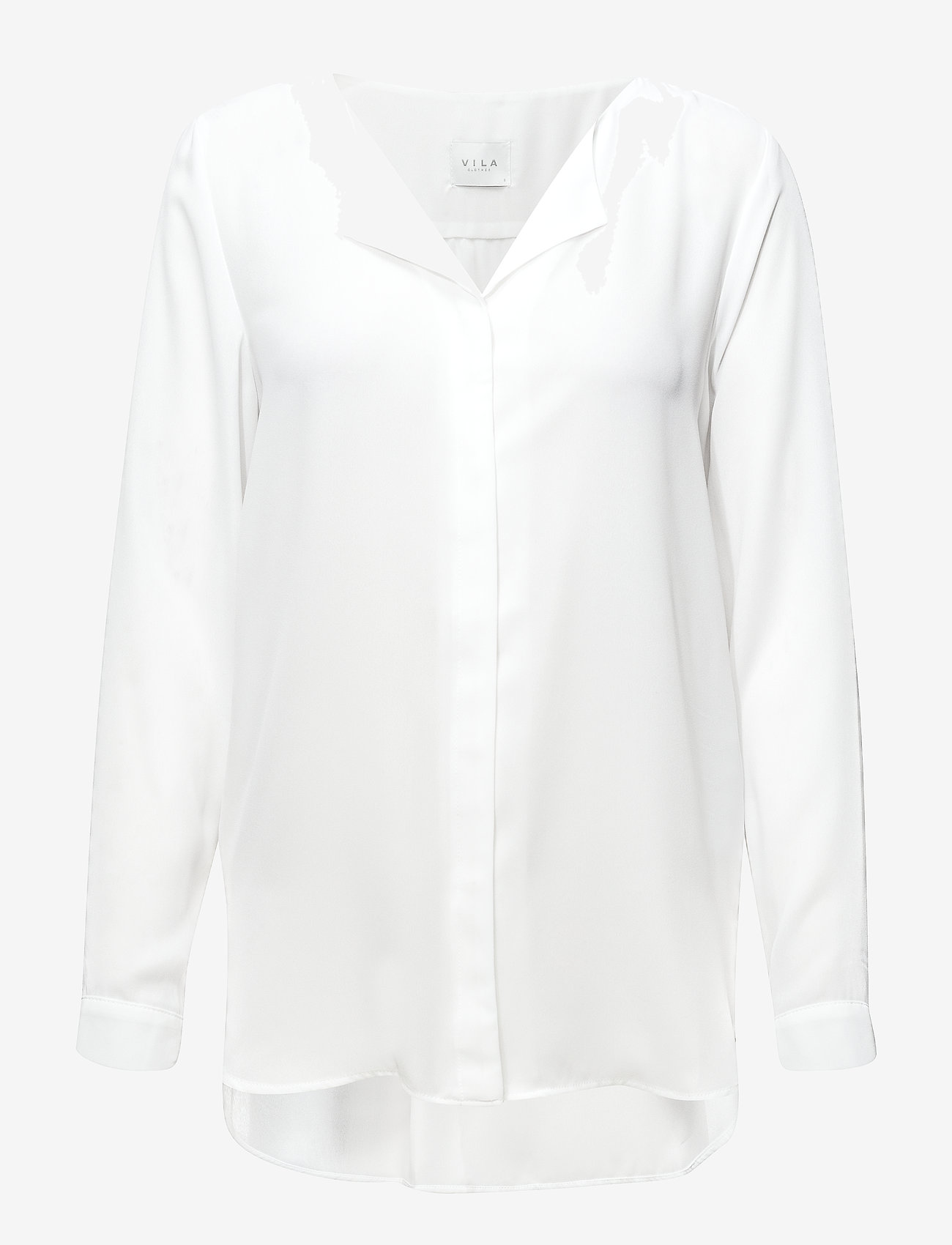 Vila - VILUCY L/S SHIRT - NOOS - long sleeved blouses - snow white - 1