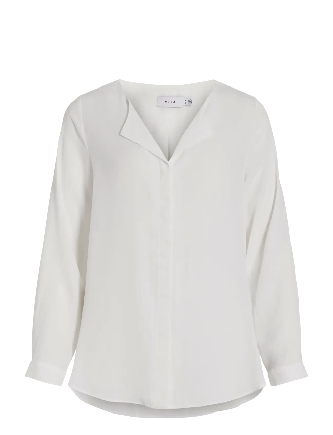 VILUCY L/S SHIRT - NOOS - SNOW WHITE