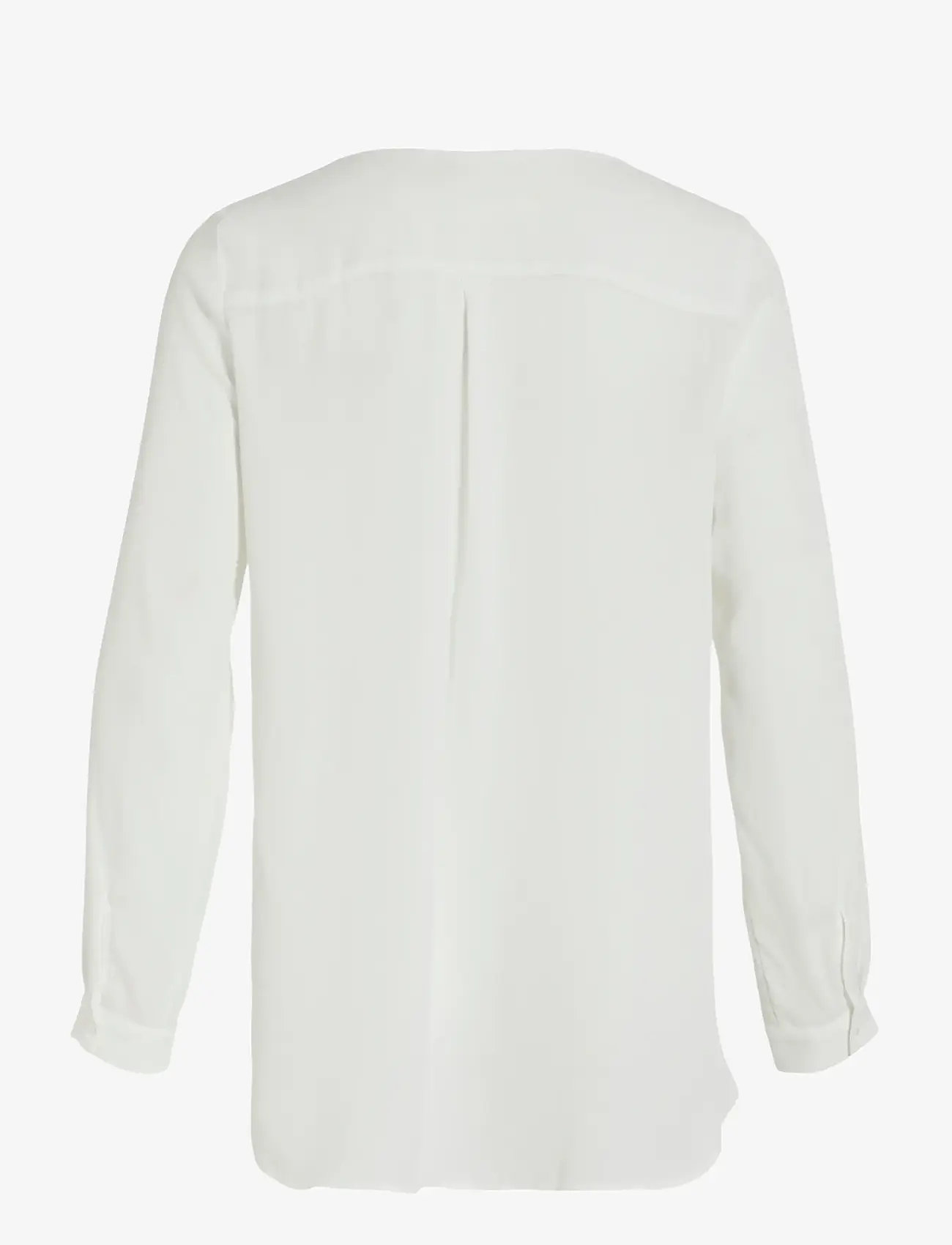 Vila - VILUCY L/S SHIRT - NOOS - langærmede bluser - snow white - 2