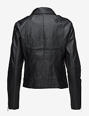 Vila - VICARA COATED JACKET - NOOS - spring jackets - black - 2