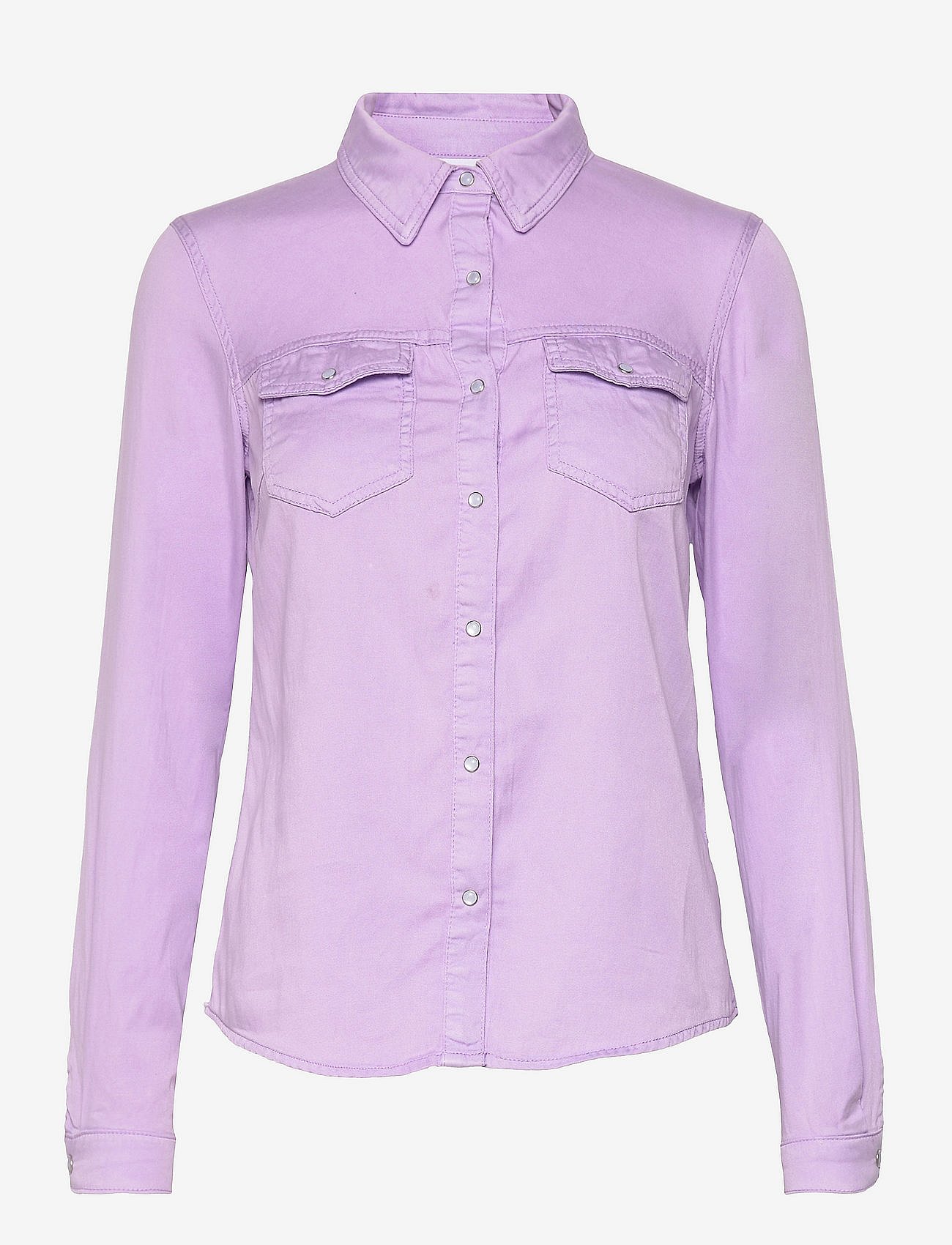 VIBISTA DENIM SHIRT/SU-FAV - PASTEL