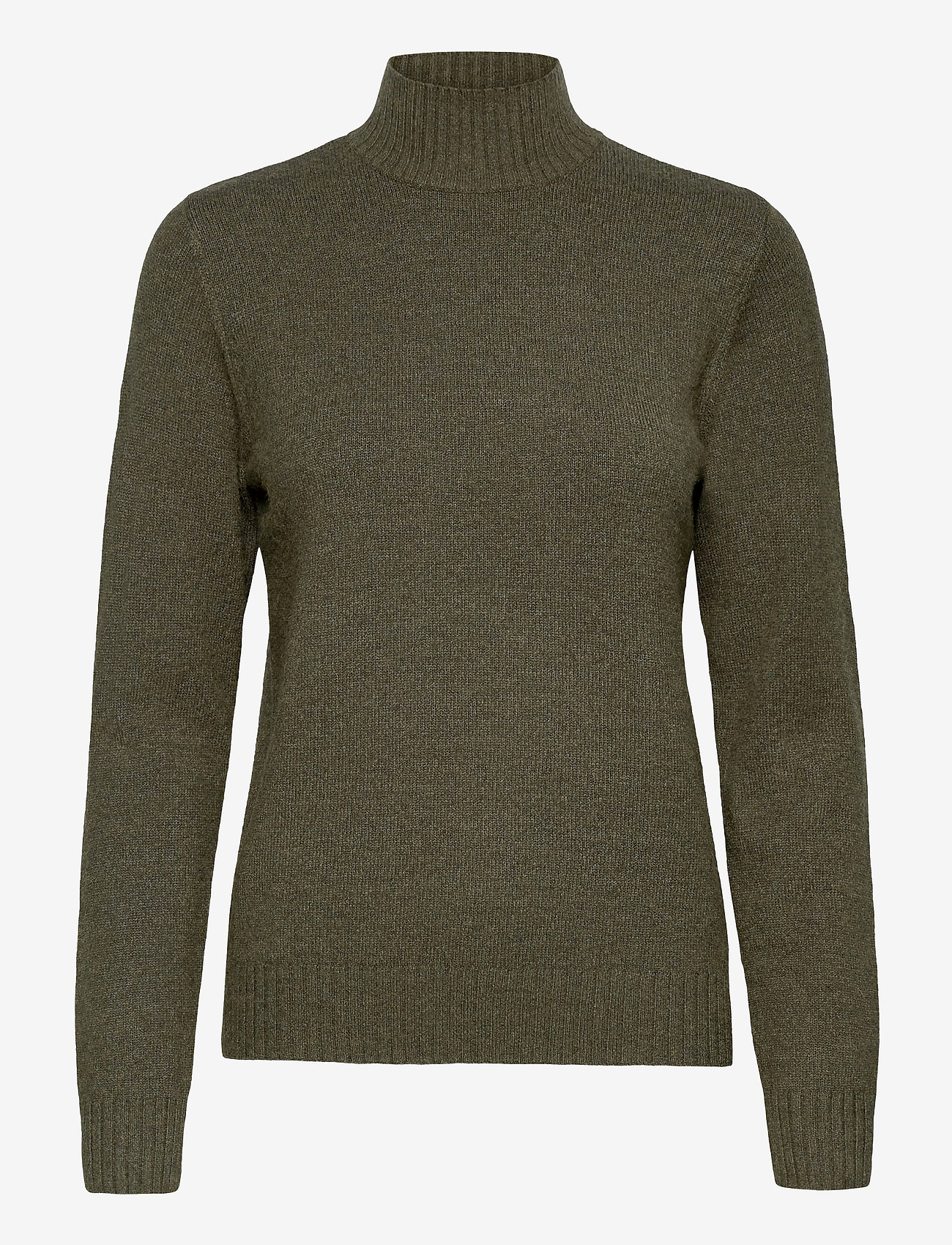 Vila - VIRIL TURTLENECK L/S KNIT TOP - - forest night - 0