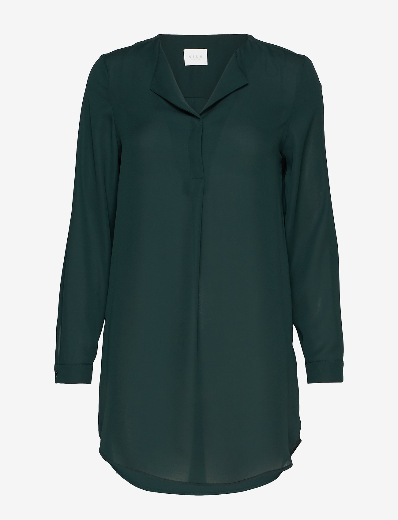 Vila - VILUCY L/S TUNIC - laveste priser - pine grove - 0