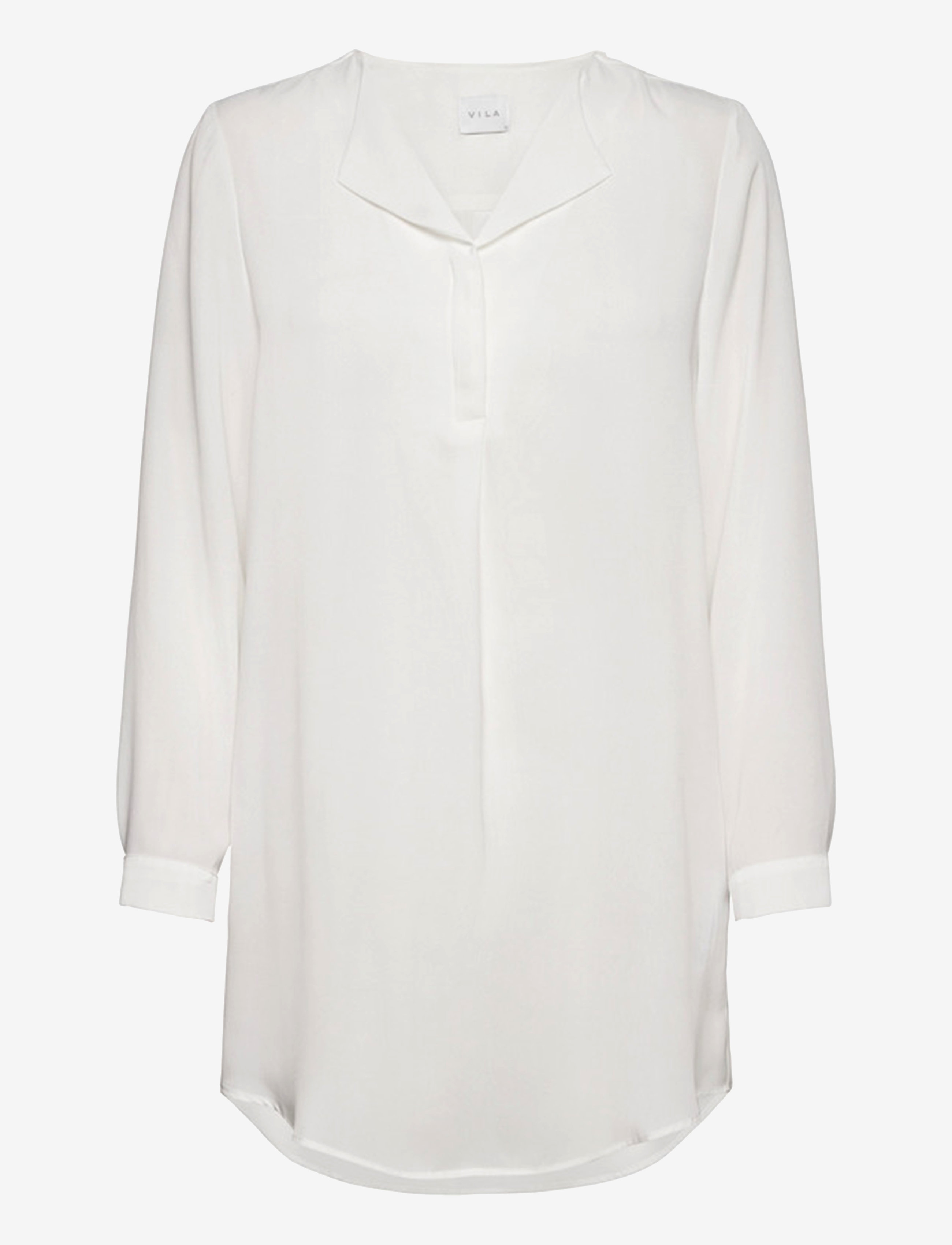 Vila VILUCY L/S TUNIC - NOOS - Blouses & Shirts - SNOW WHITE / white