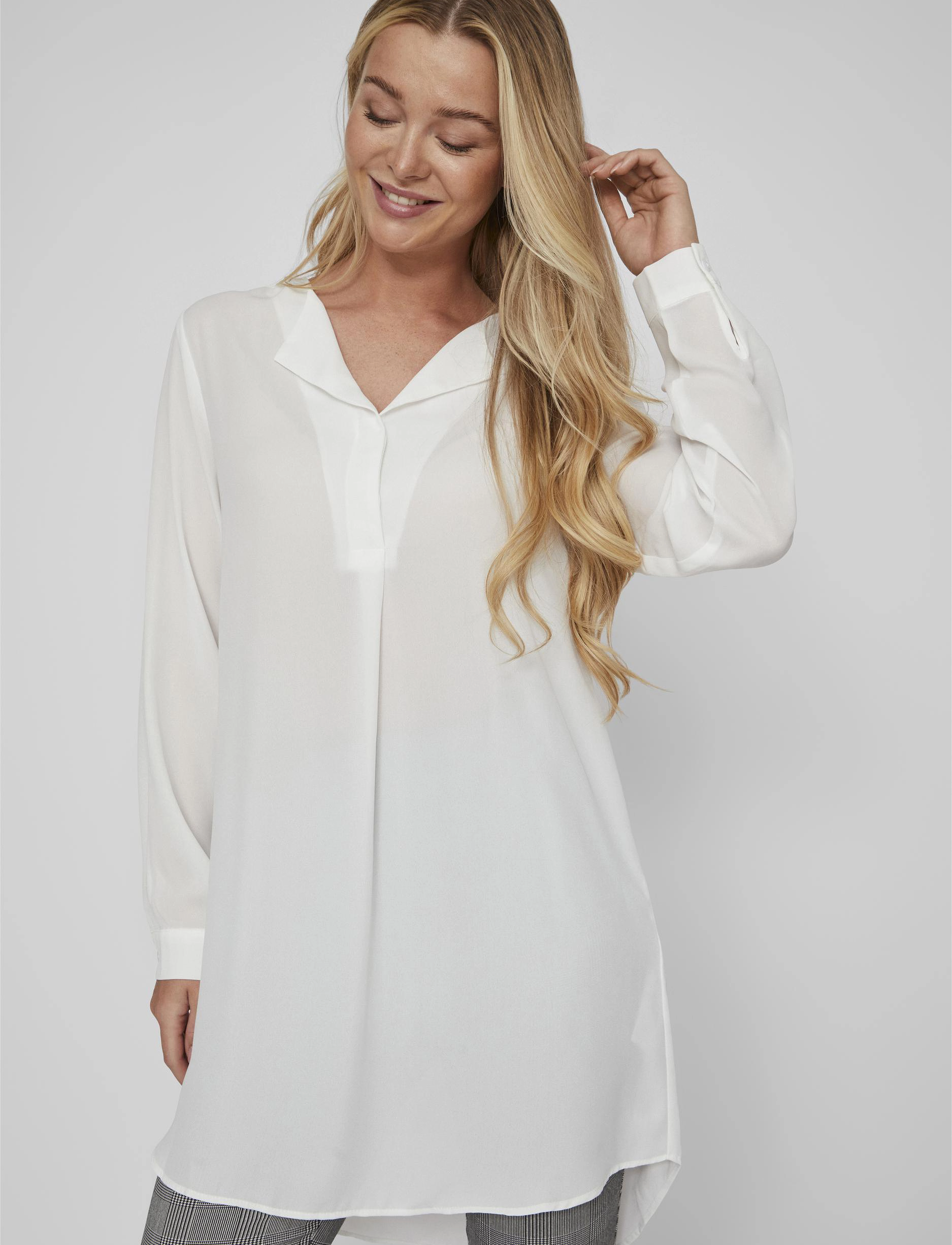VILA Vilucy L/S Tunic Noos toppar & linnen dam – bild 5