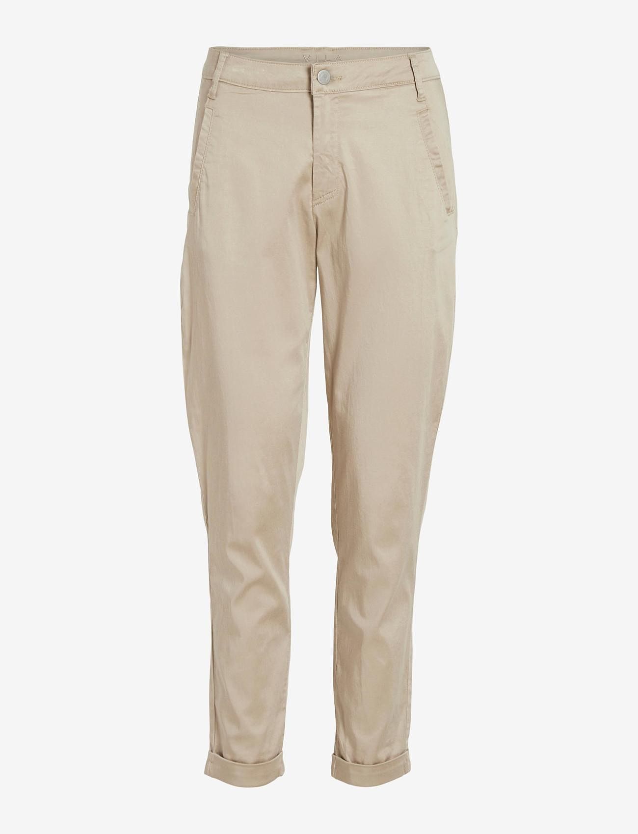 Vila - VICHINO RWRE 7/8 NEW PANT - soft camel - 1