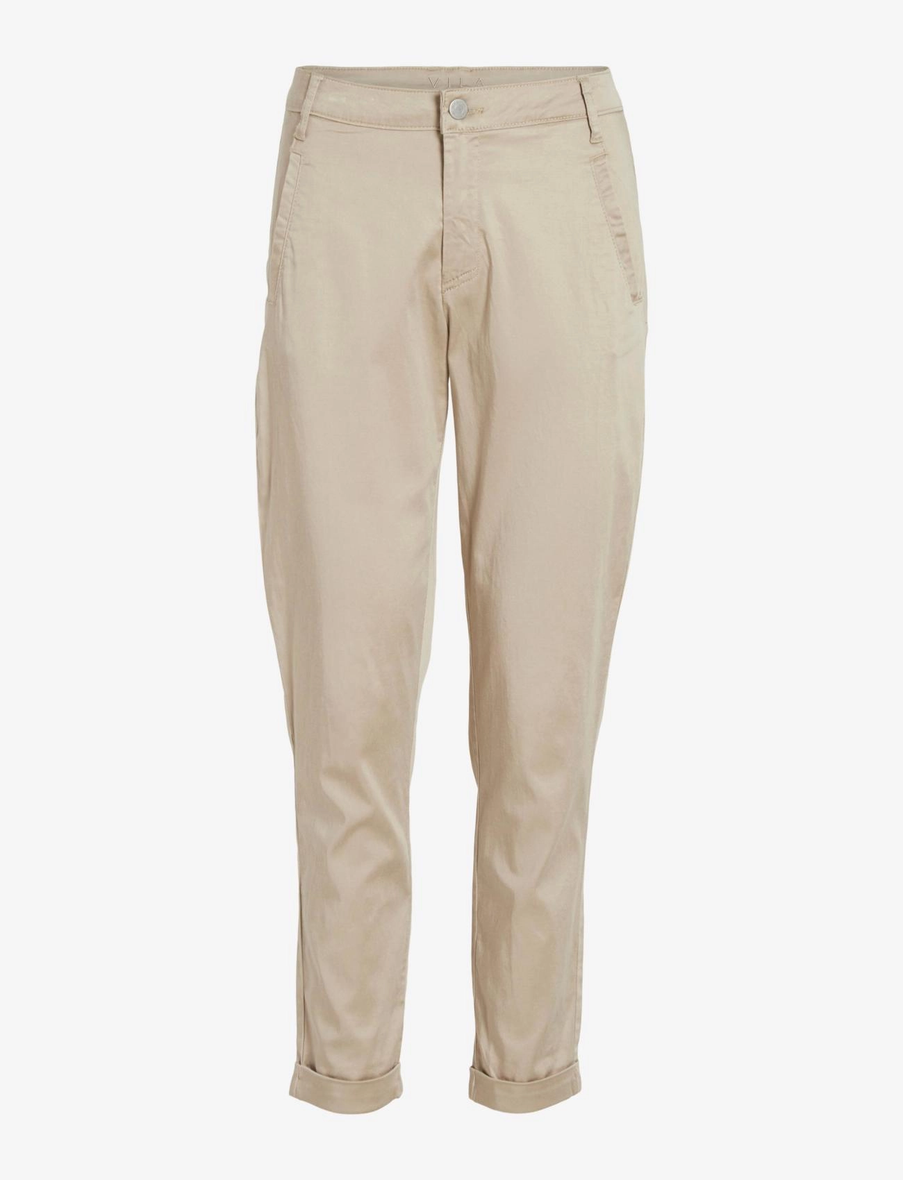 Vila - VICHINO RWRE 7/8 NEW PANT - soft camel - 1
