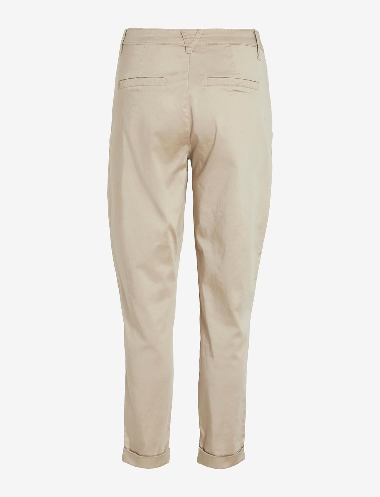 Vila - VICHINO RWRE 7/8 NEW PANT - soft camel - 2