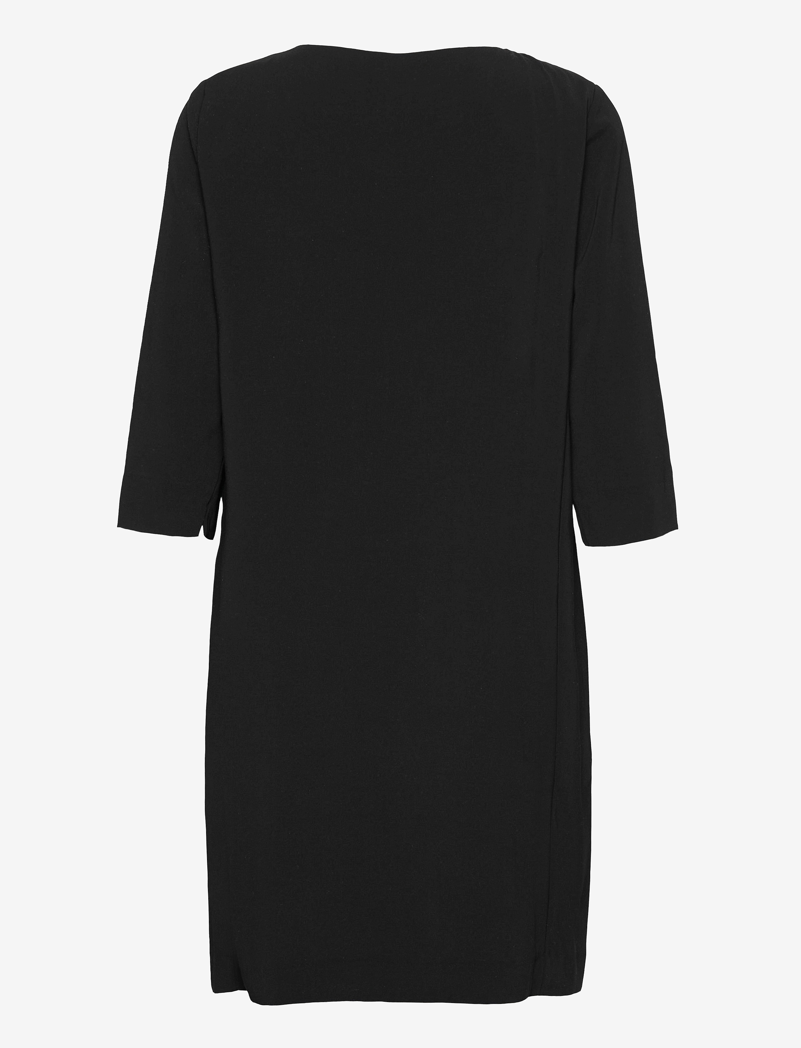 Vila - VINATHALIA 3/4 SLEEVE DRESS - - madalaimad hinnad - black - 2
