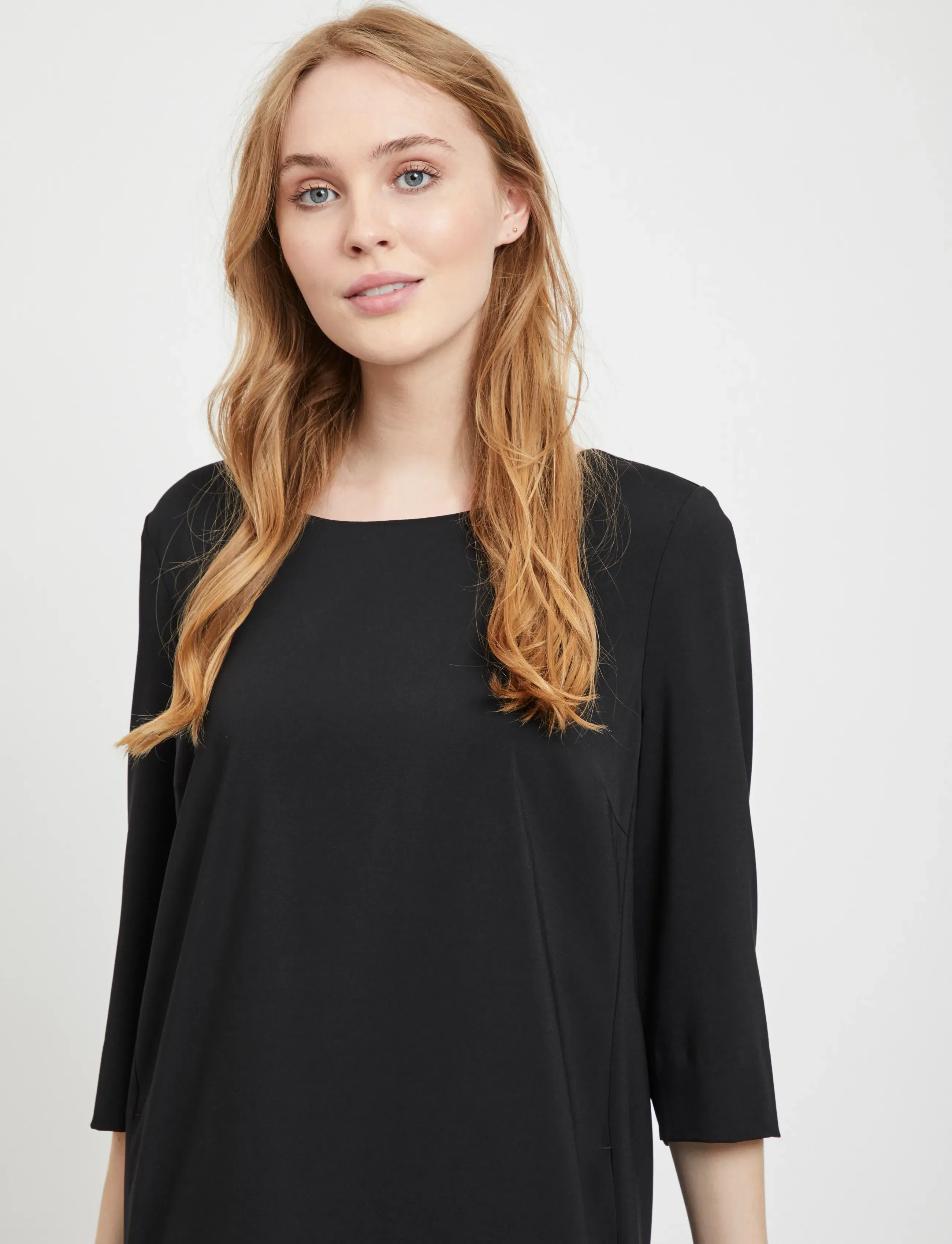 Vila - VINATHALIA 3/4 SLEEVE DRESS - - madalaimad hinnad - black - 5