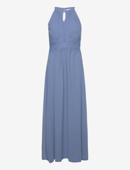Vila - VIMILINA HALTERNECK MAXI DRESS - NOOS - ballīšu apģērbs par outlet cenām - coronet blue - 0