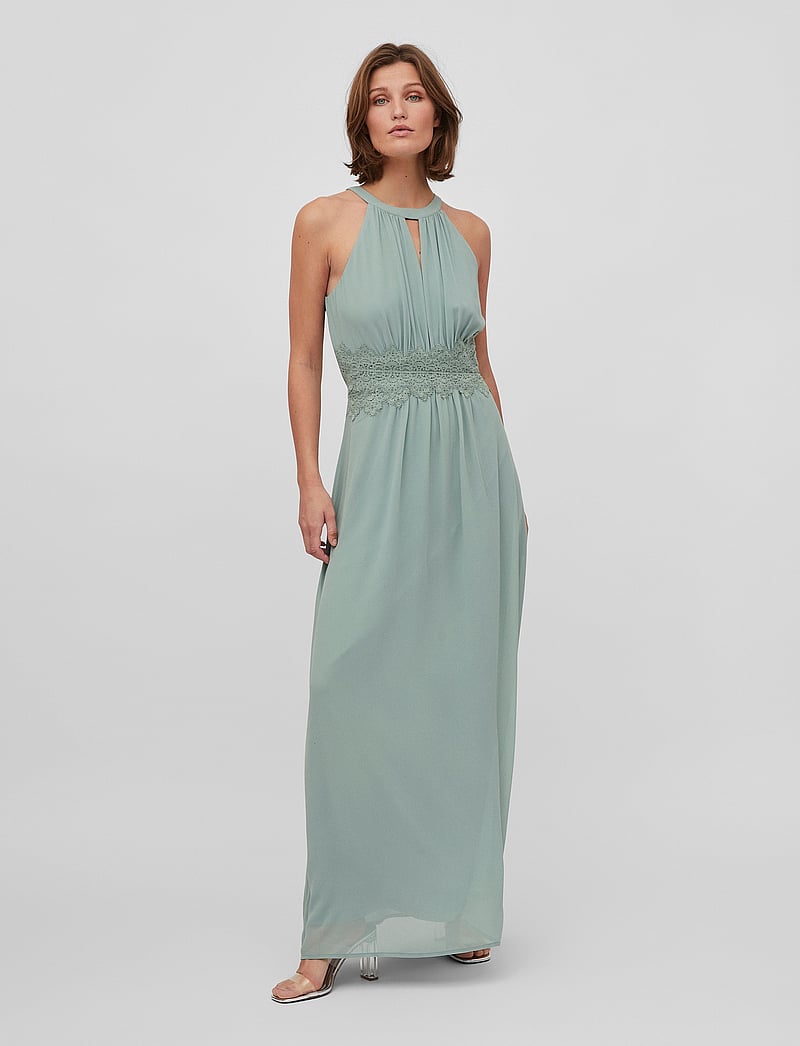 Vila Vimilina Halterneck Maxi Dress Noos – maxi jurken – winkel
