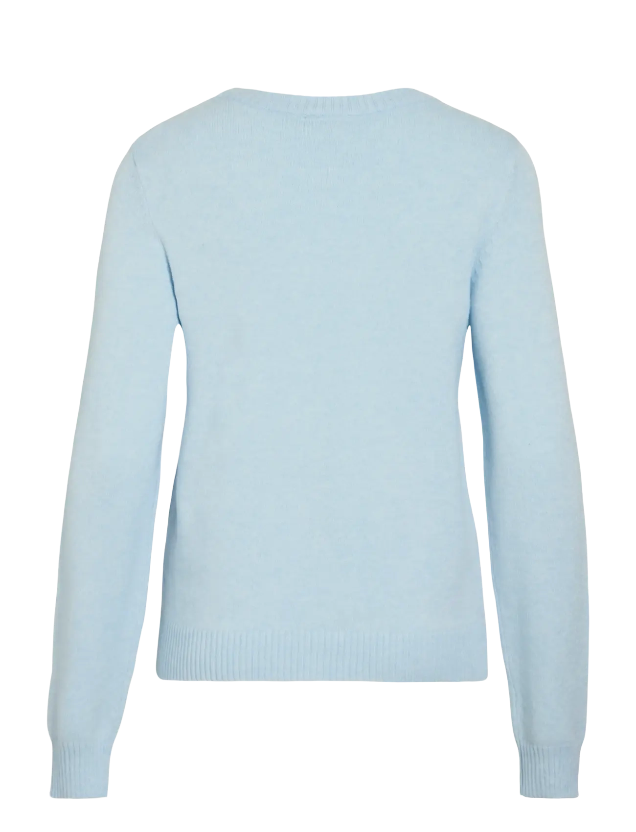 Vila - VIRIL O-NECK L/S  KNIT TOP - NOOS - sviitrid - nantucket breeze - 2