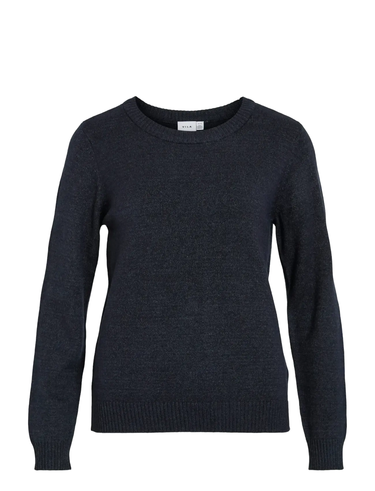 Vila VIRIL O-NECK L/S  KNIT TOP - NOOS - Pullover - TOTAL ECLIPSE / navy