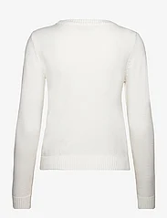 Vila - VIRIL O-NECK L/S  KNIT TOP - NOOS - pullover - white alyssum - 2