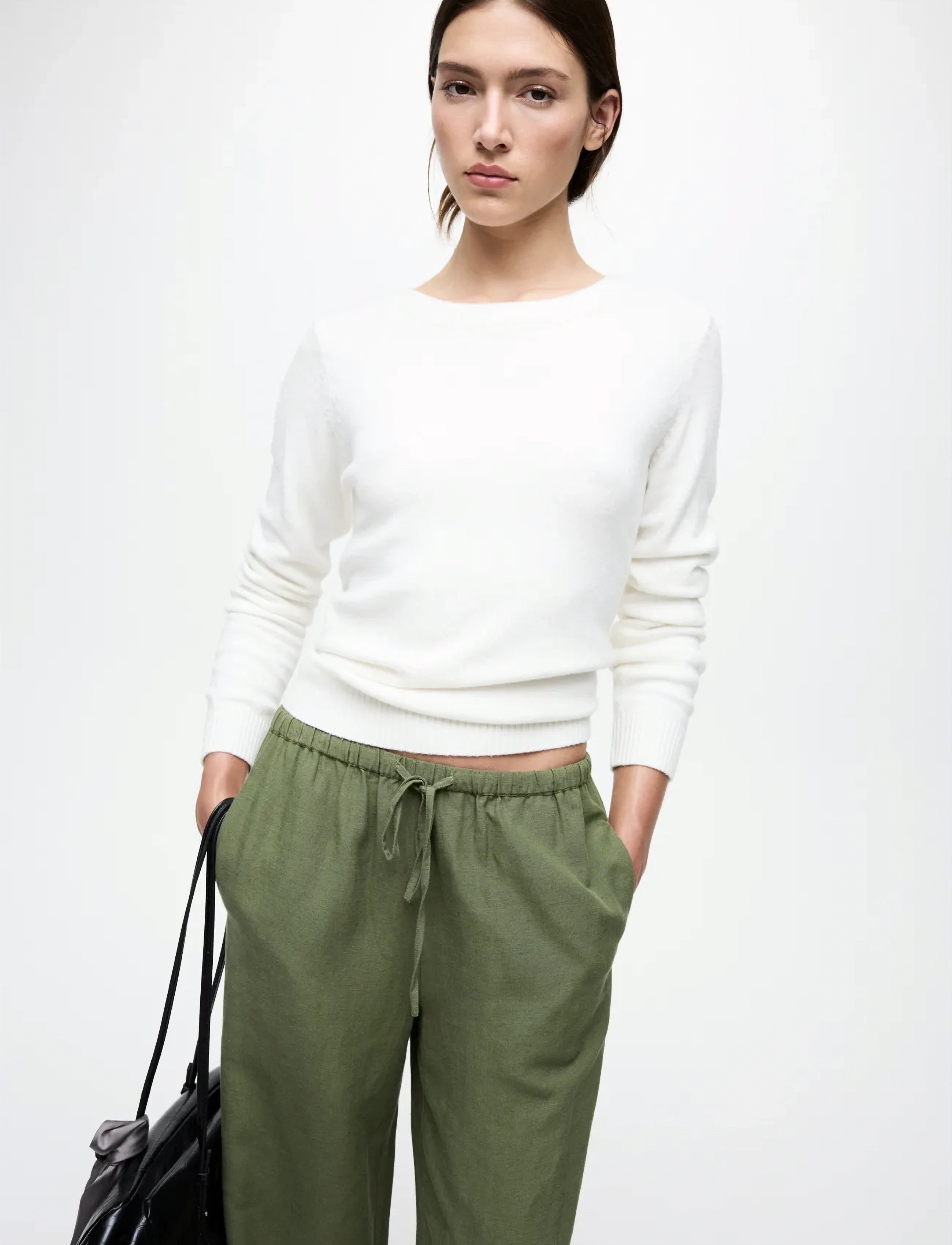 VILA Viril O-Neck L/S Knit Top Noos stickade tröjor dam – bild 5