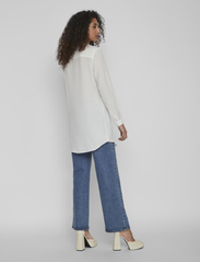 Vila - VILUCY BUTTON  L/S TUNIC - NOOS - madalaimad hinnad - snow white - 3
