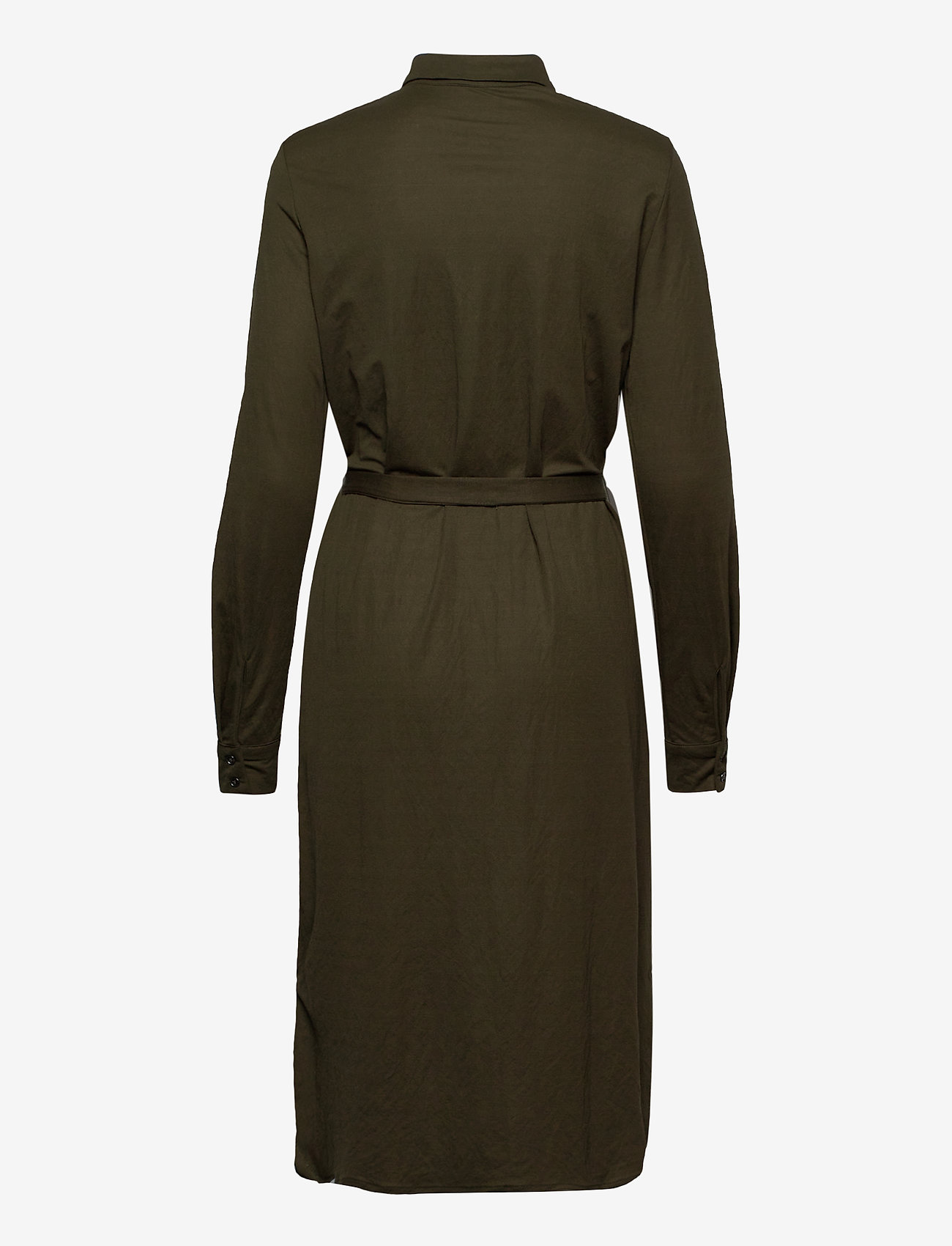 Vila - VISAFINA MIDI L/S DRESS - - forest night - 1