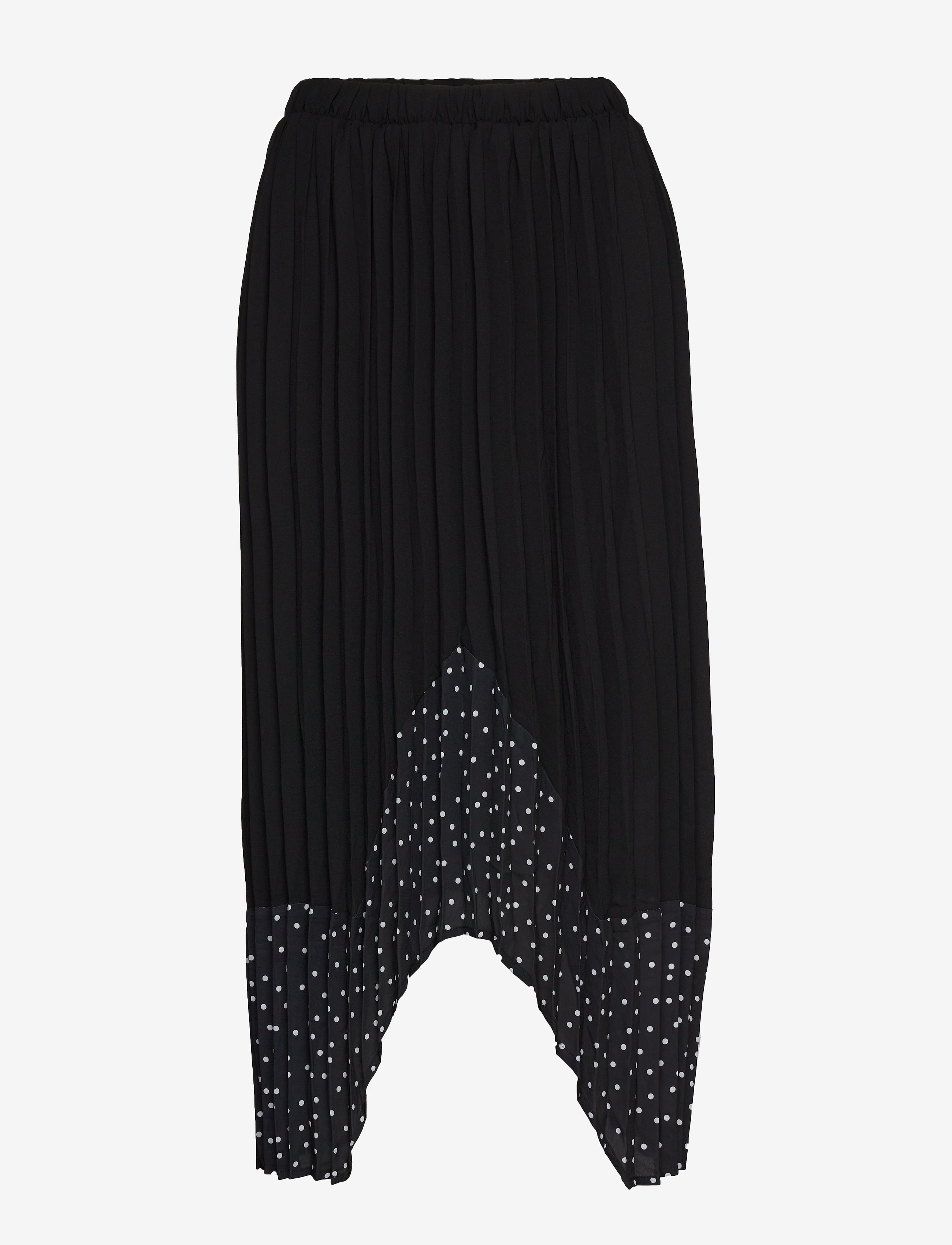 Vila VIPAIGA MIDI SKIRT - Kjolar - BLACK / black