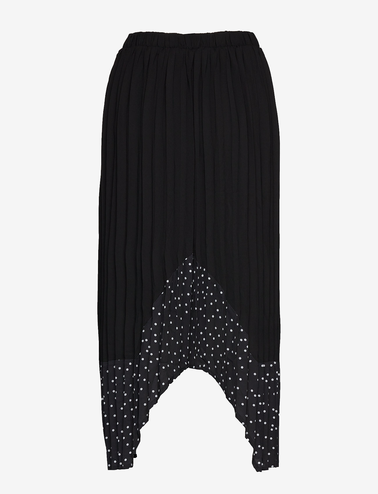 Vila - VIPAIGA MIDI SKIRT - laveste priser - black - 1