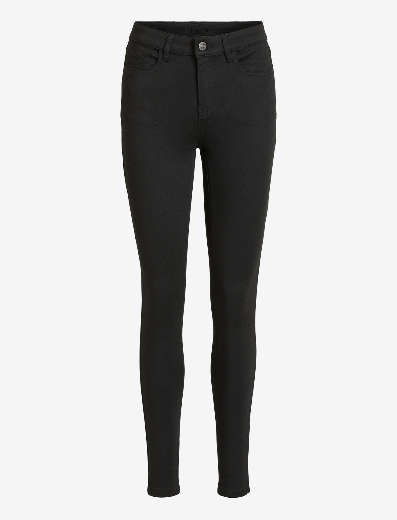 Vila - VISTAY RWSK JEANS - NOOS - skinny jeans - black - 1