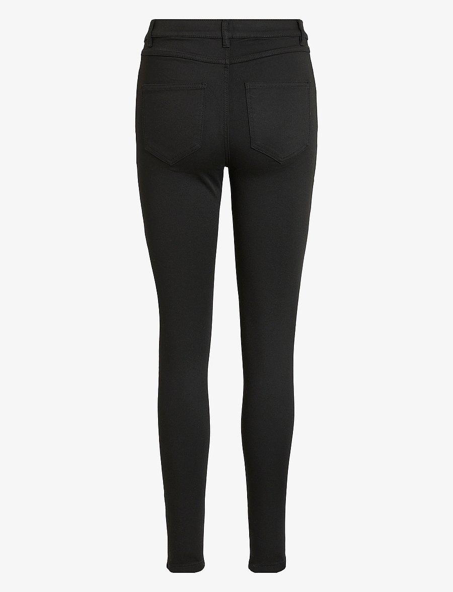 Vila - VISTAY RWSK JEANS - NOOS - pillifarkut - black - 2