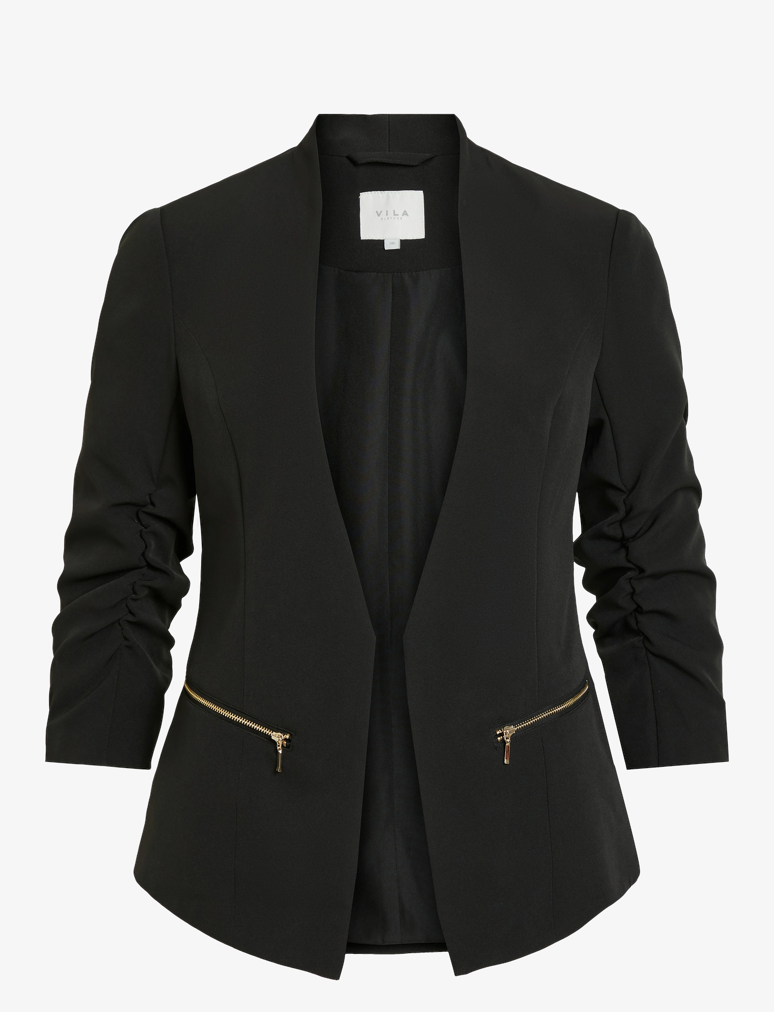 VILA Vijoy 3/4 Blazer - Noos Schwarz - 42 - Damen