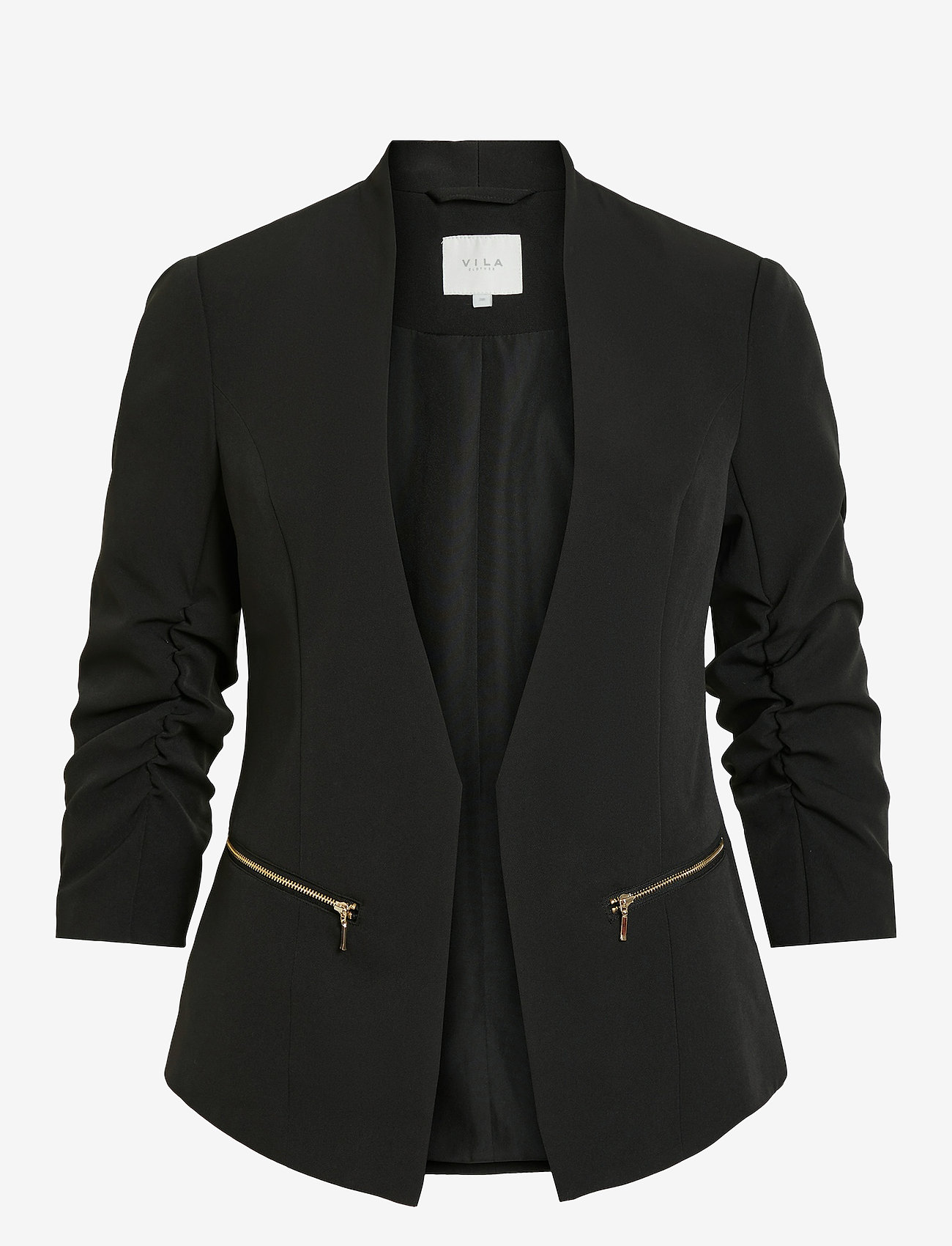 Vila - VIJOY 3/4 BLAZER - NOOS - julegaver under 500kr - black - 0