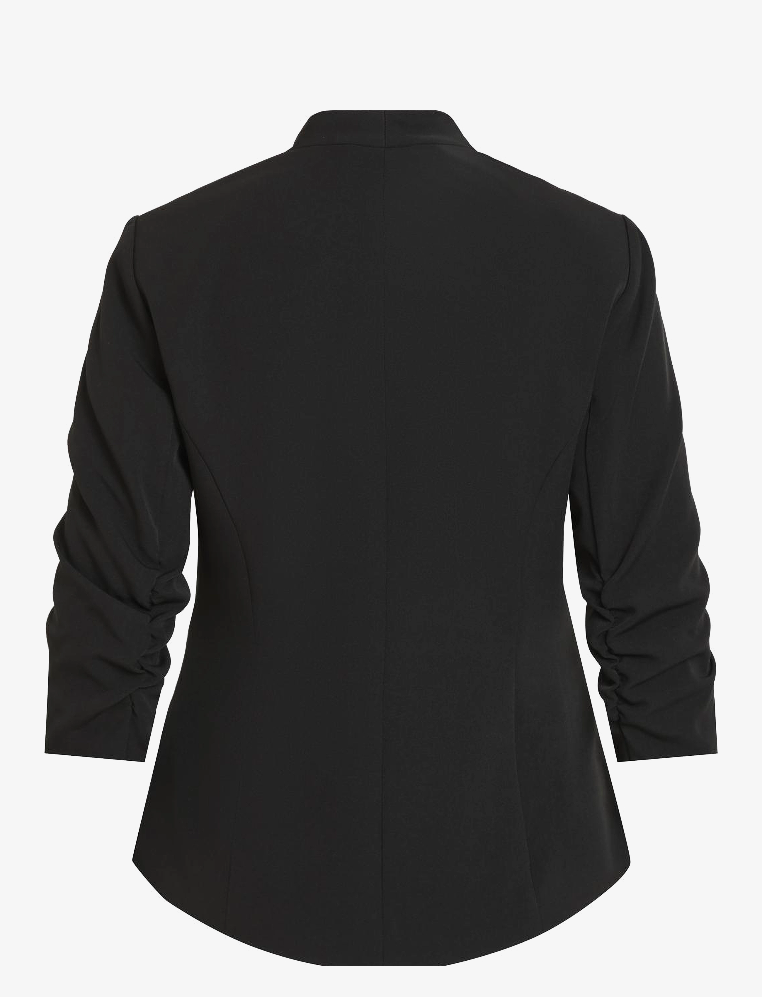 Vila - VIJOY 3/4 BLAZER - NOOS - Ühes joones nööpidega bleiserid - black - 2
