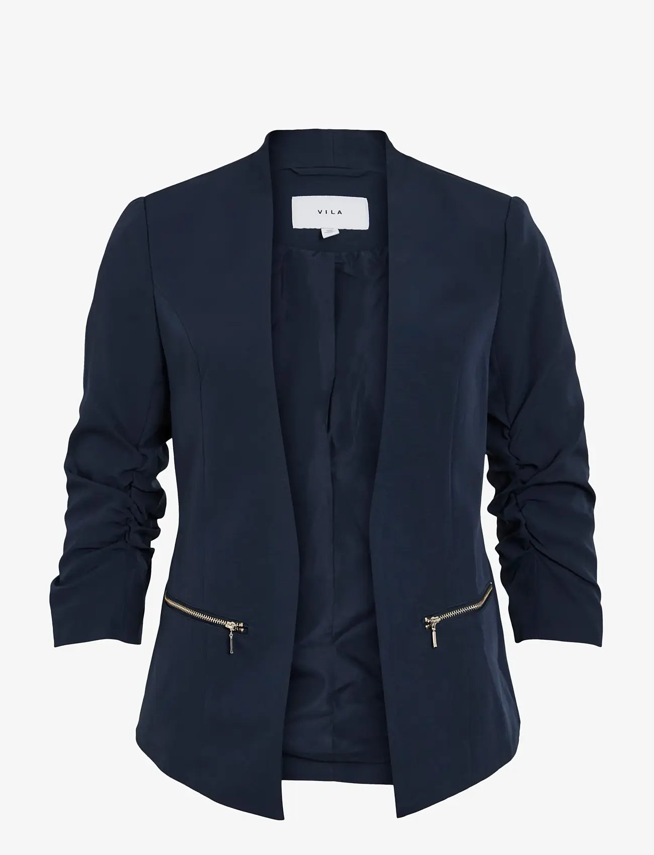 Vila - VIJOY 3/4 BLAZER - NOOS - Ühes joones nööpidega bleiserid - navy blazer - 1