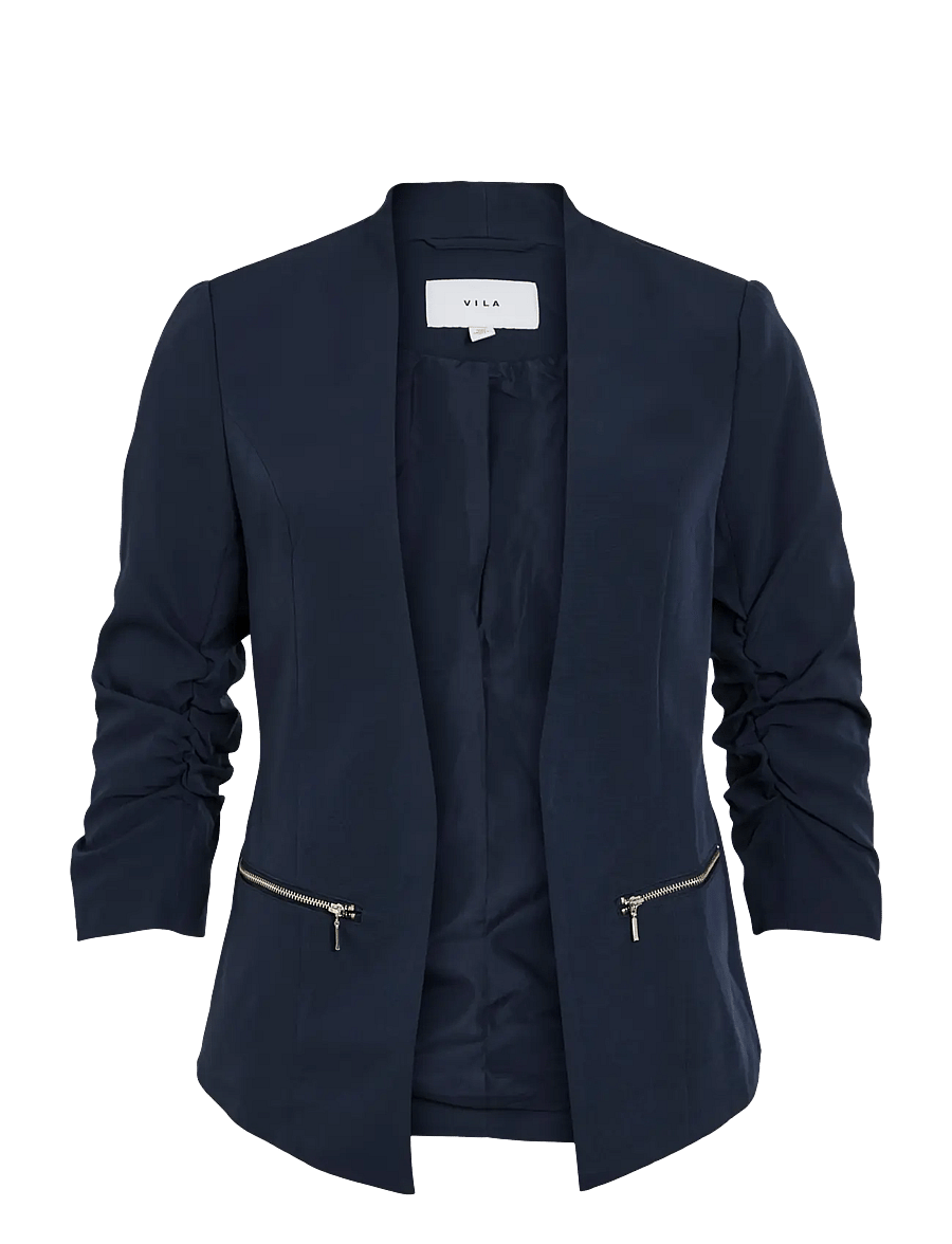 Vila - VIJOY 3/4 BLAZER - NOOS - einreihige blazer - navy blazer - 1