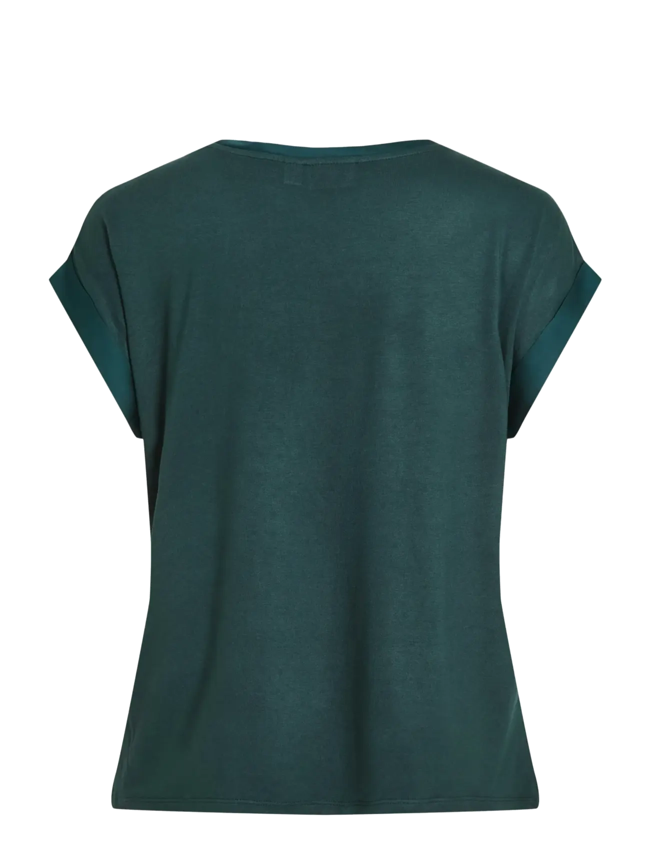 Vila - VIELLETTE S/S SATIN TOP - NOOS - bluzki z krótkim rękawem - ponderosa pine - 2