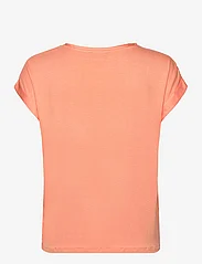 Vila - VIELLETTE S/S SATIN TOP - NOOS - lowest prices - shell coral - 1