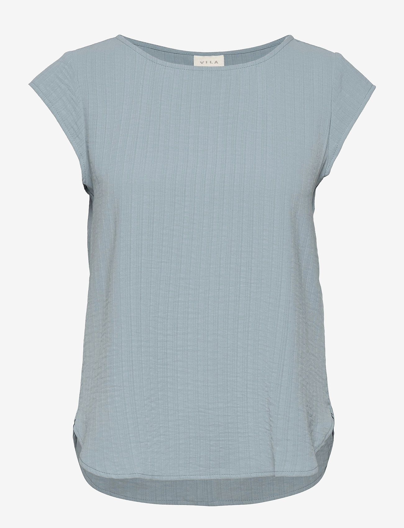 Vila - VILOVIE CAPSLEEVE TOP/SU - ashley blue - 0