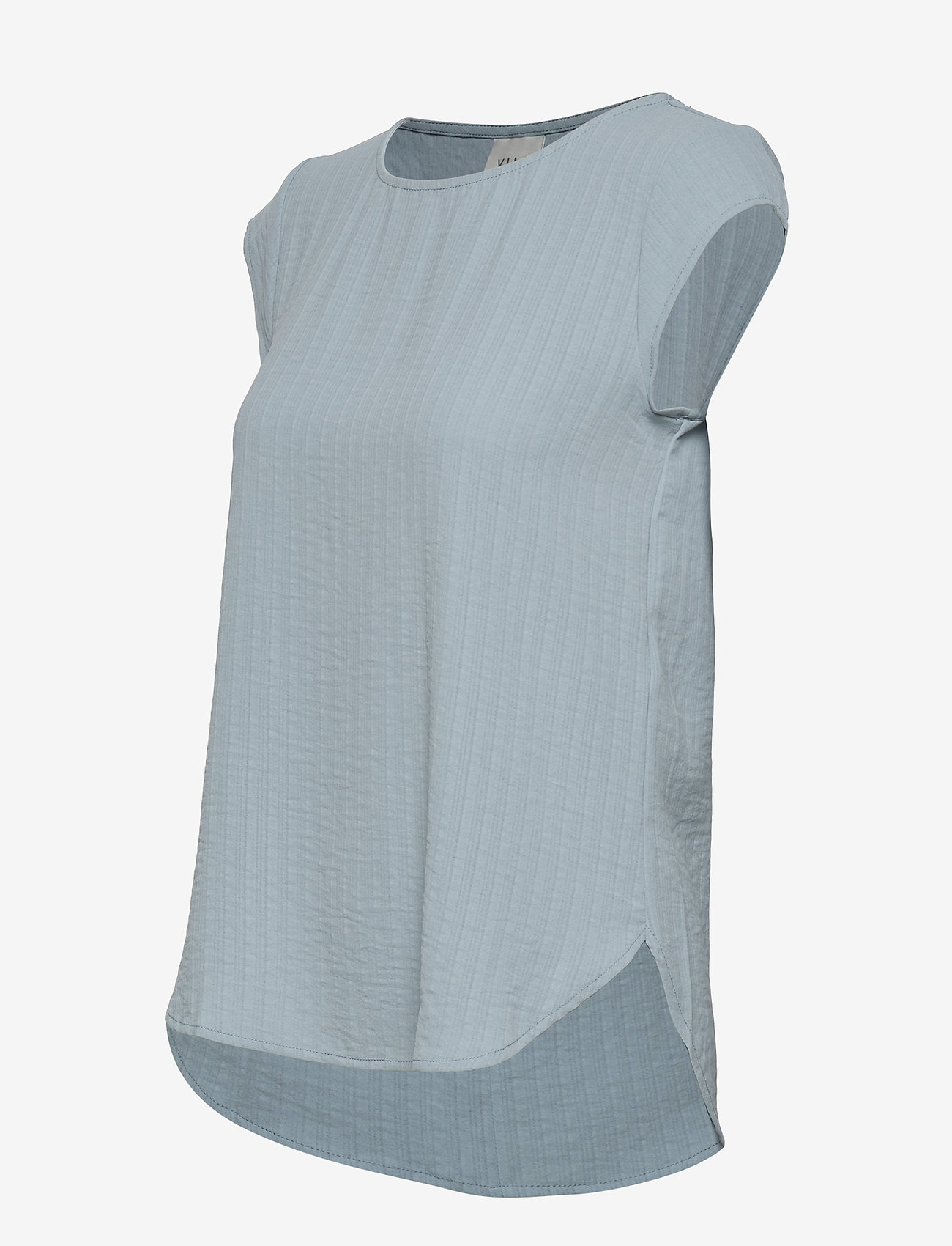 Vila - VILOVIE CAPSLEEVE TOP/SU - ashley blue - 2