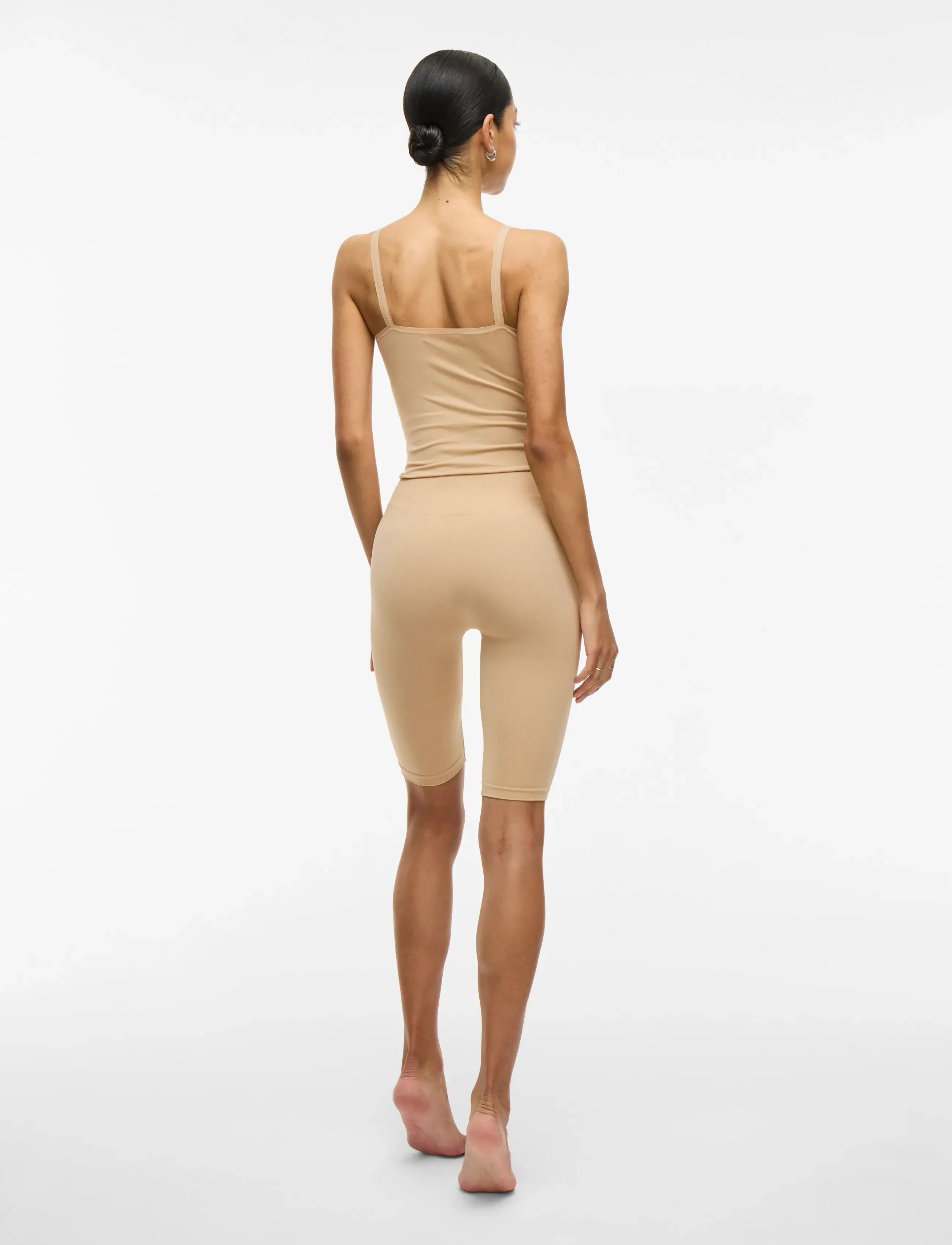 Vila - VISEAM  SHORTS - NOOS - training tights - cuban sand - 3