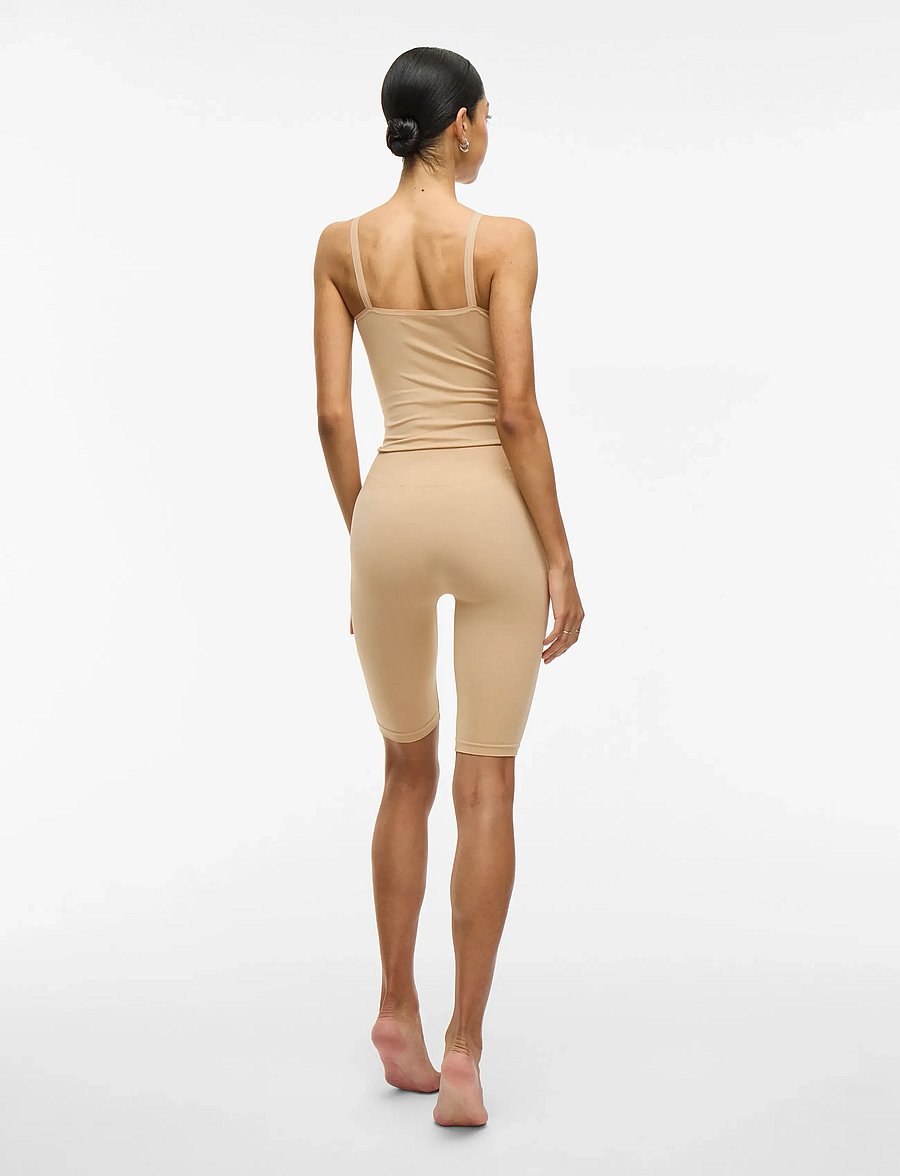Vila - VISEAM SHORTS - NOOS - 3/4 pikkus - cuban sand - 3