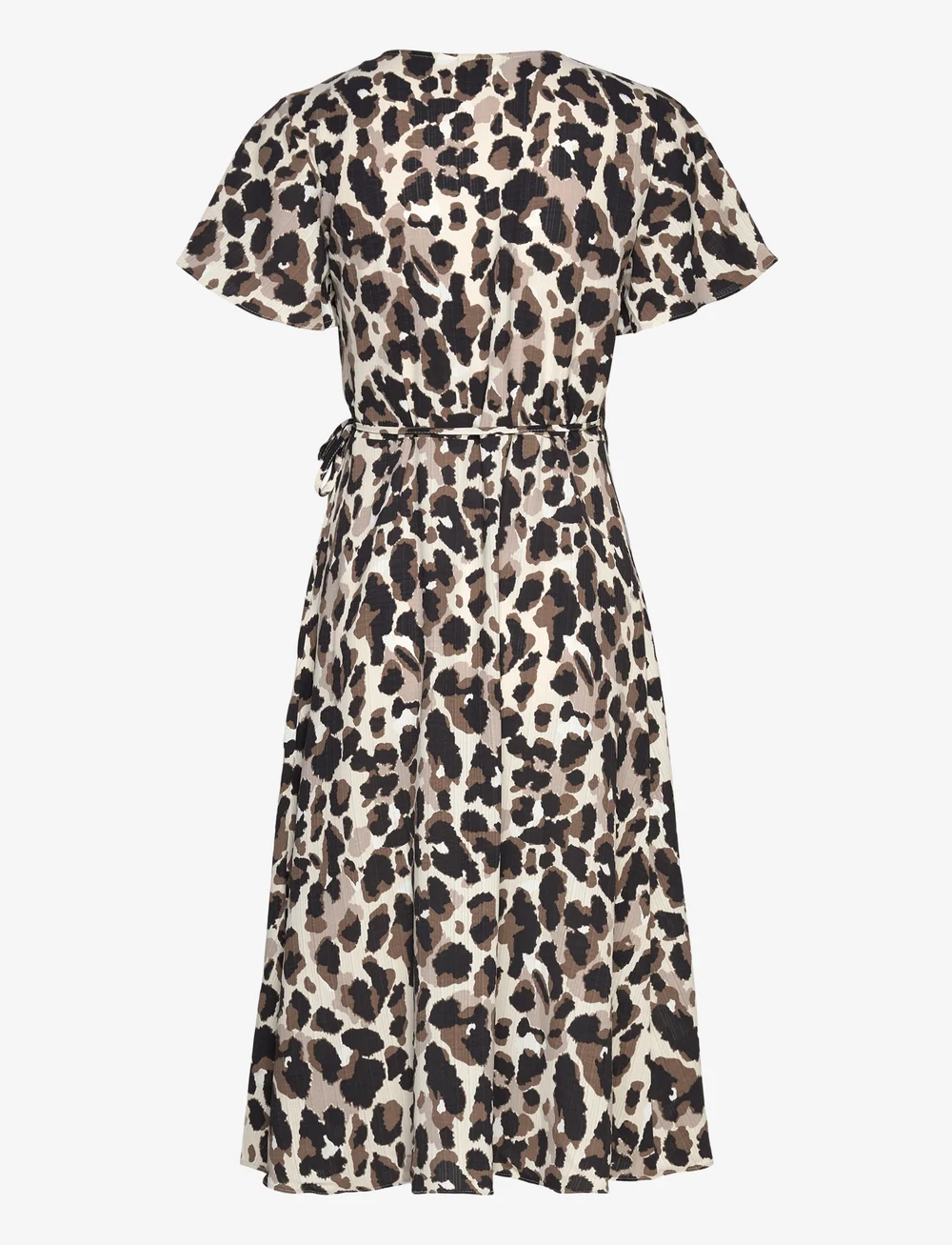 Vila - VILOVIE S/S WRAP MIDI DRESS - NOOS - sommerkleider - birch - 1