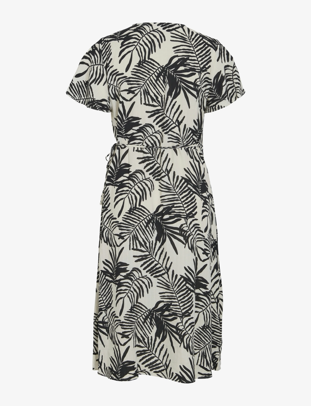 Vila - VILOVIE S/S WRAP MIDI DRESS - NOOS - birch - 2