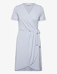 Vila - VINAYELI S/S  KNEE WRAP DRESS/SU - NOOS - wrap dresses - kentucky blue - 0
