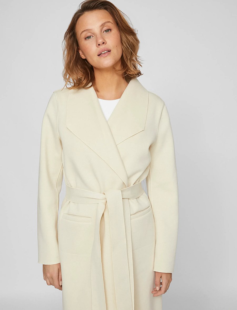 Vila - VIJUICE COAT - NOOS - mantlid - birch - 5