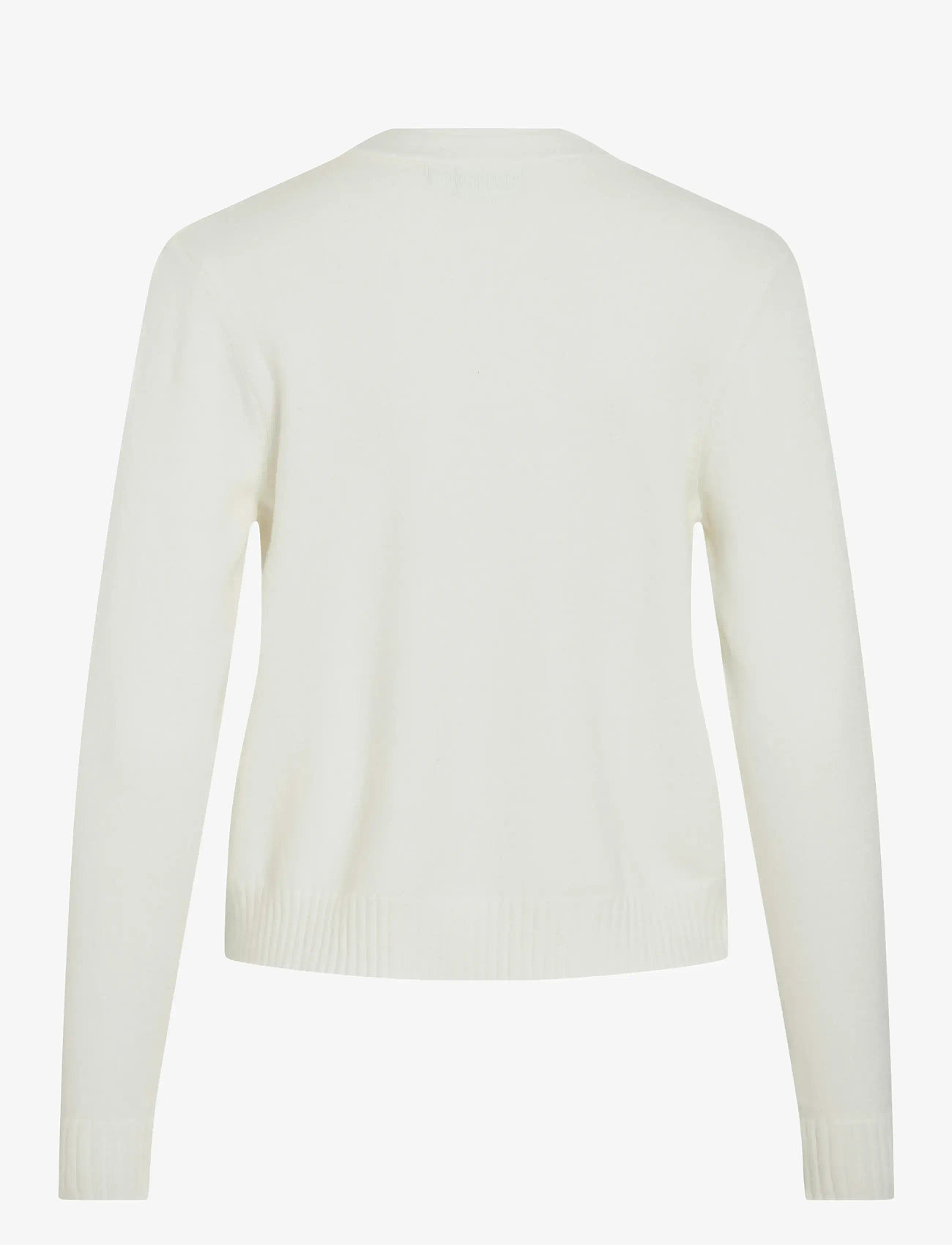 Vila - VIRIL SHORT L/S KNIT CARDIGAN-NOOS - white alyssum - 2