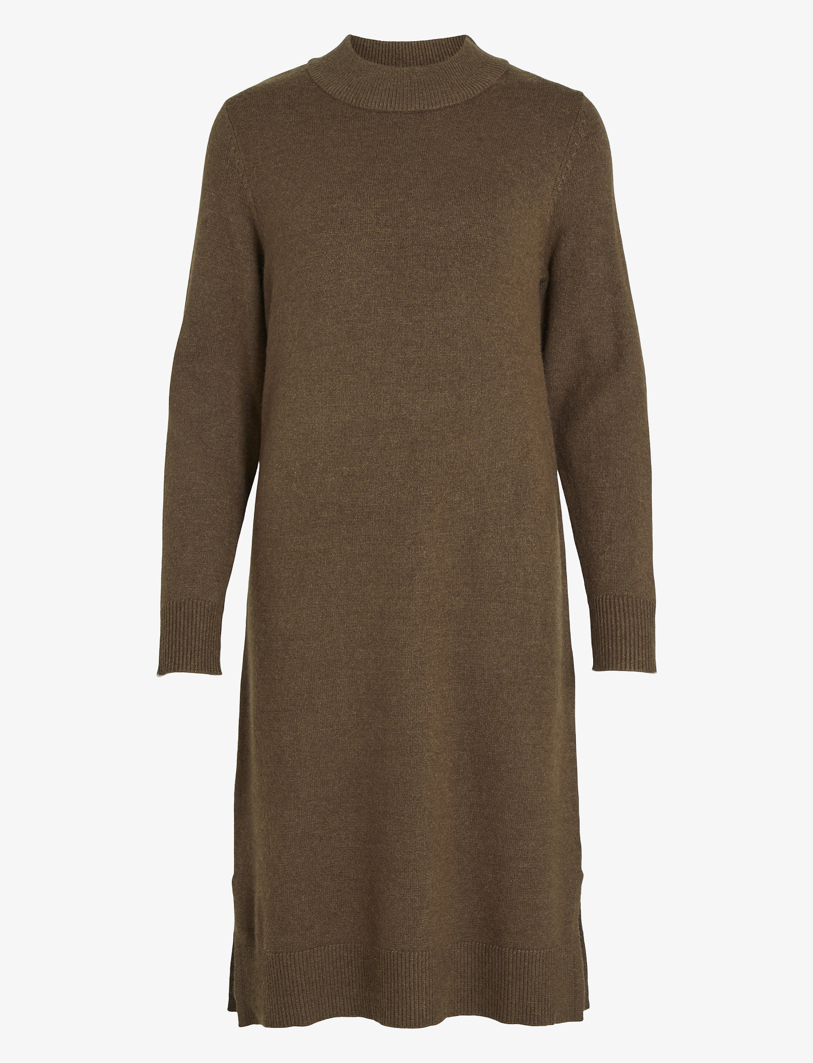 VIRIL CREW NECK L/S MIDI DRESS - NOOS - CROCODILE