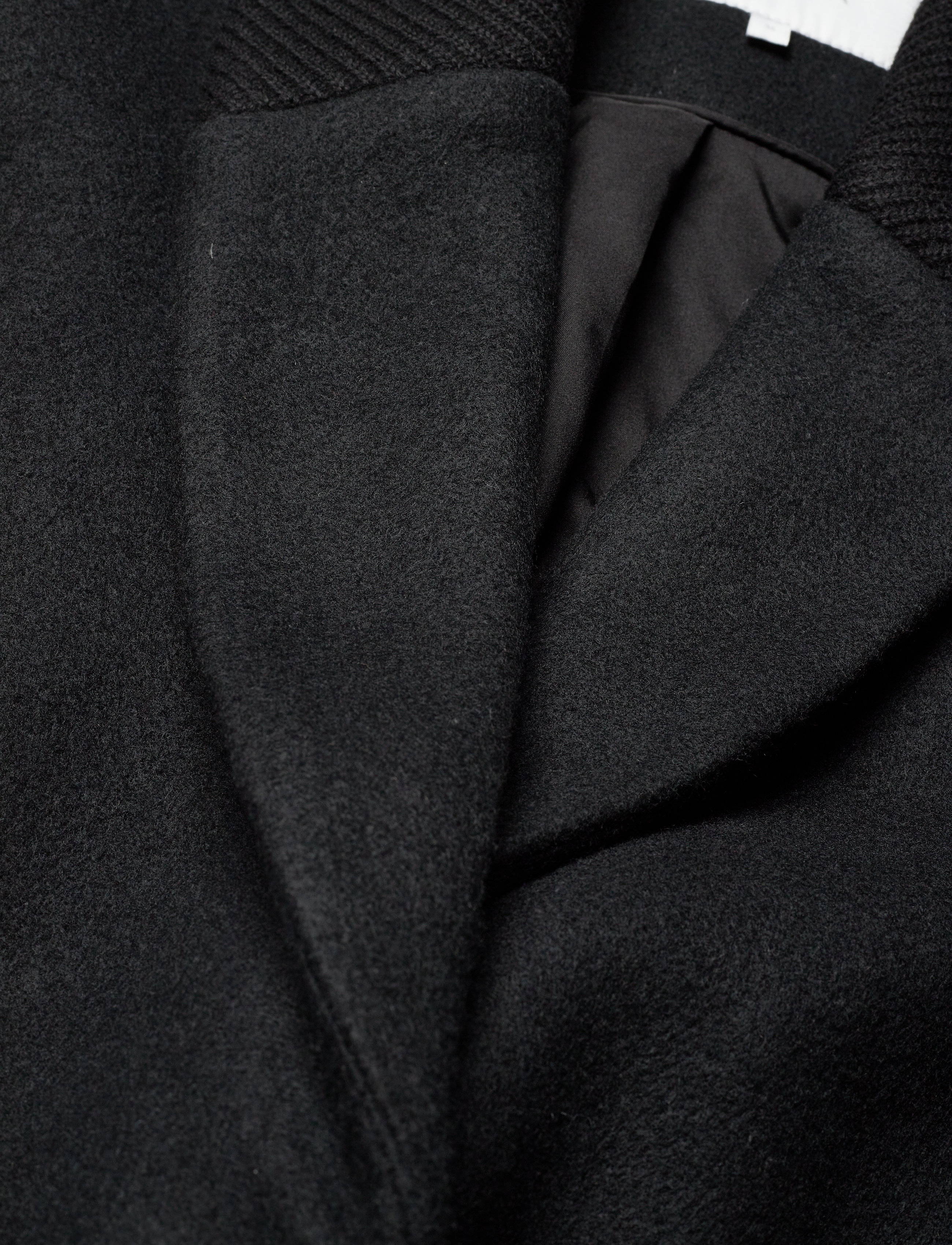 Vila - VICALLEE WOOL COAT/SU - black - 2