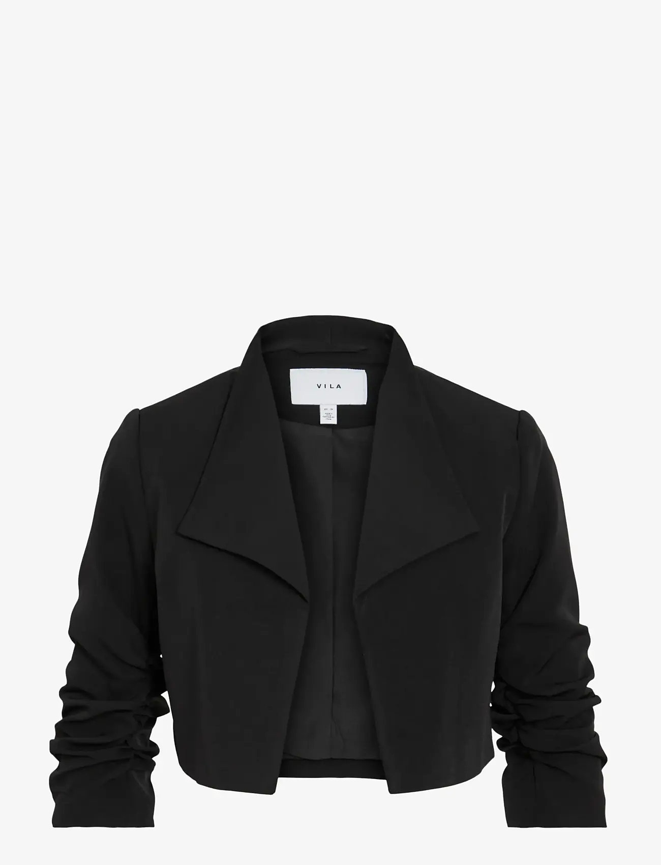 Vila - VIHER BIN CROPPED BLAZER - NOOS - cropped-blazer - black - 1