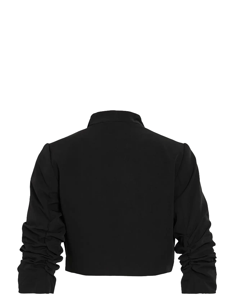 Vila - VIHER BIN CROPPED BLAZER - NOOS - cropped-blazer - black - 2