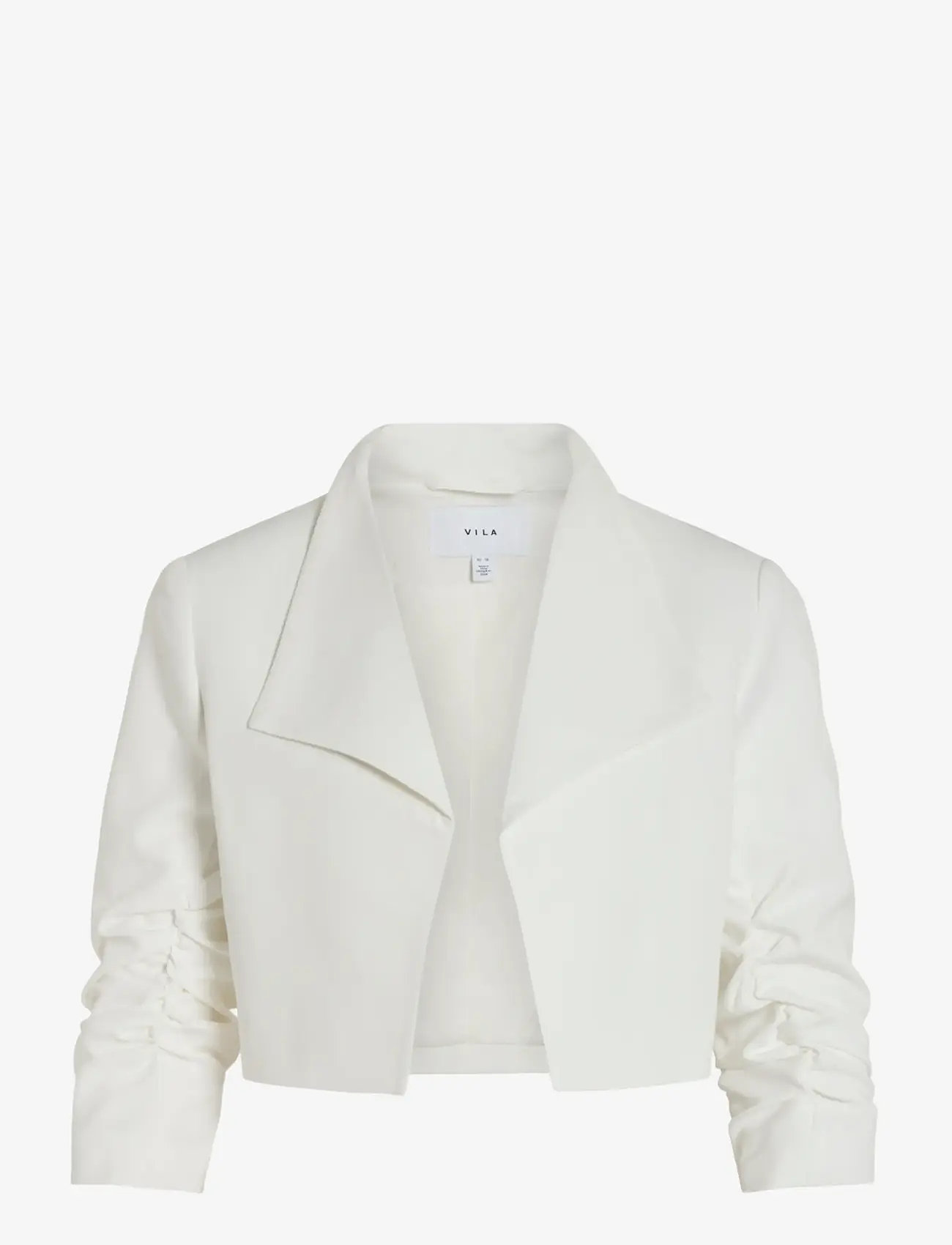 Vila - VIHER BIN CROPPED BLAZER - NOOS - lühikesed jakid - cloud dancer - 1